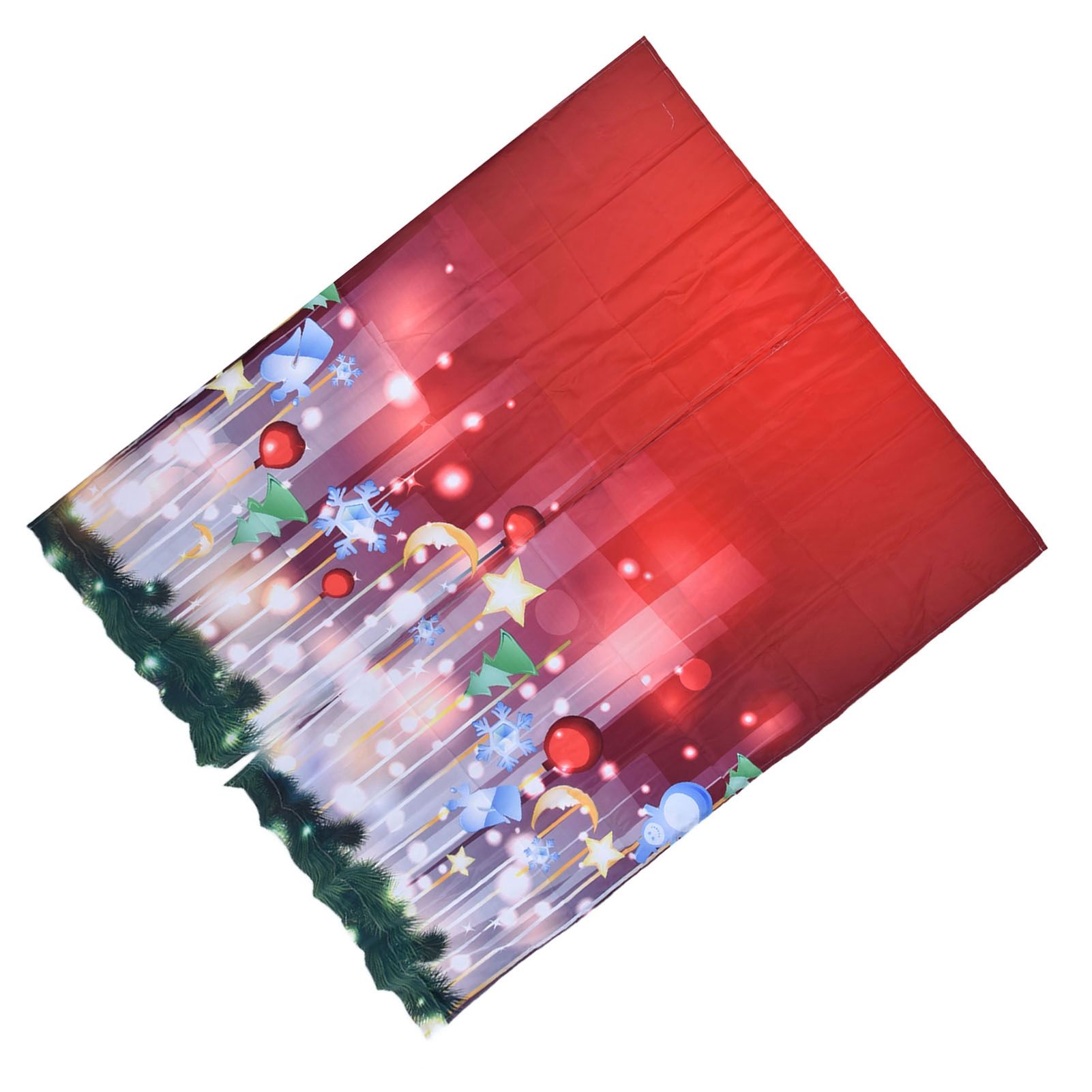 3D Digital Printing Christmas Curtain Individuality Creativity Blackout view 8