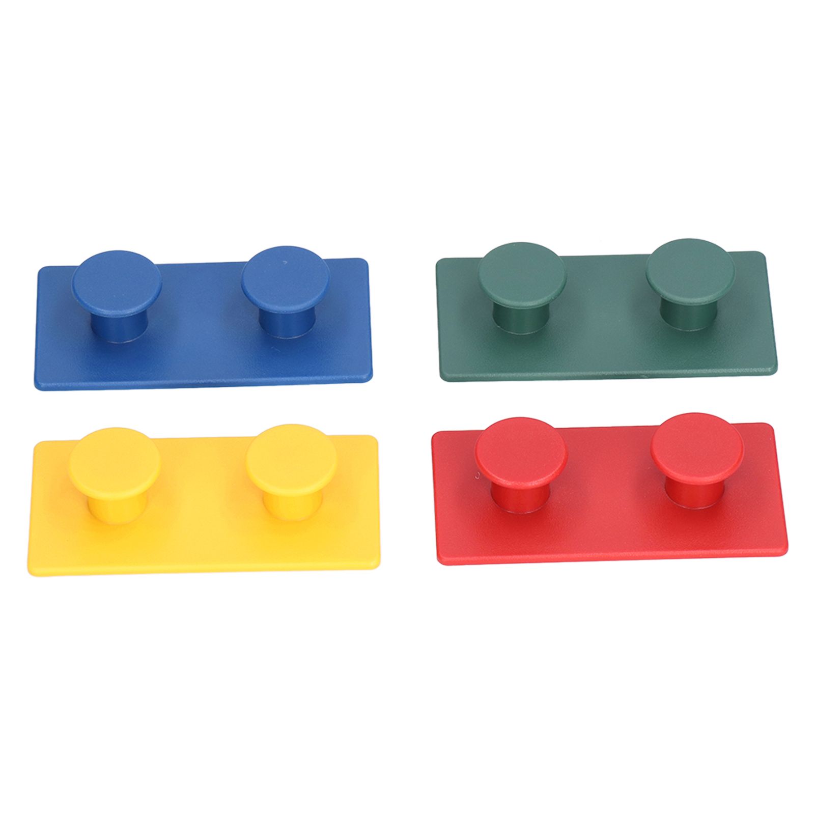 4Pcs ABS Wall Hooks Self Adhesive Clothes Coat Hook Storage Organization for view 8