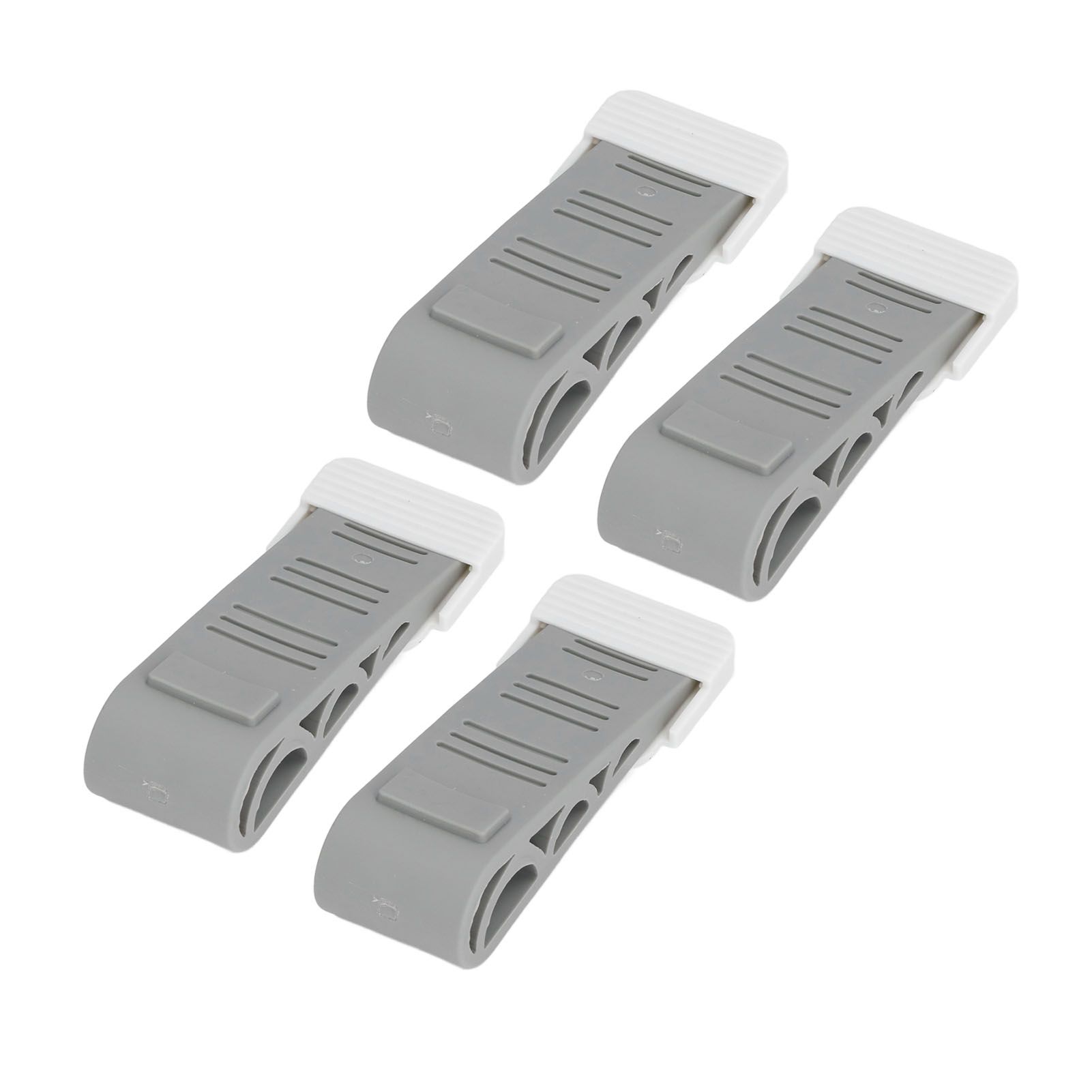 4PCS Stacked Door Stop Rubber Heavy Duty Door Bottom Stopper Door Wedge Stop view 4
