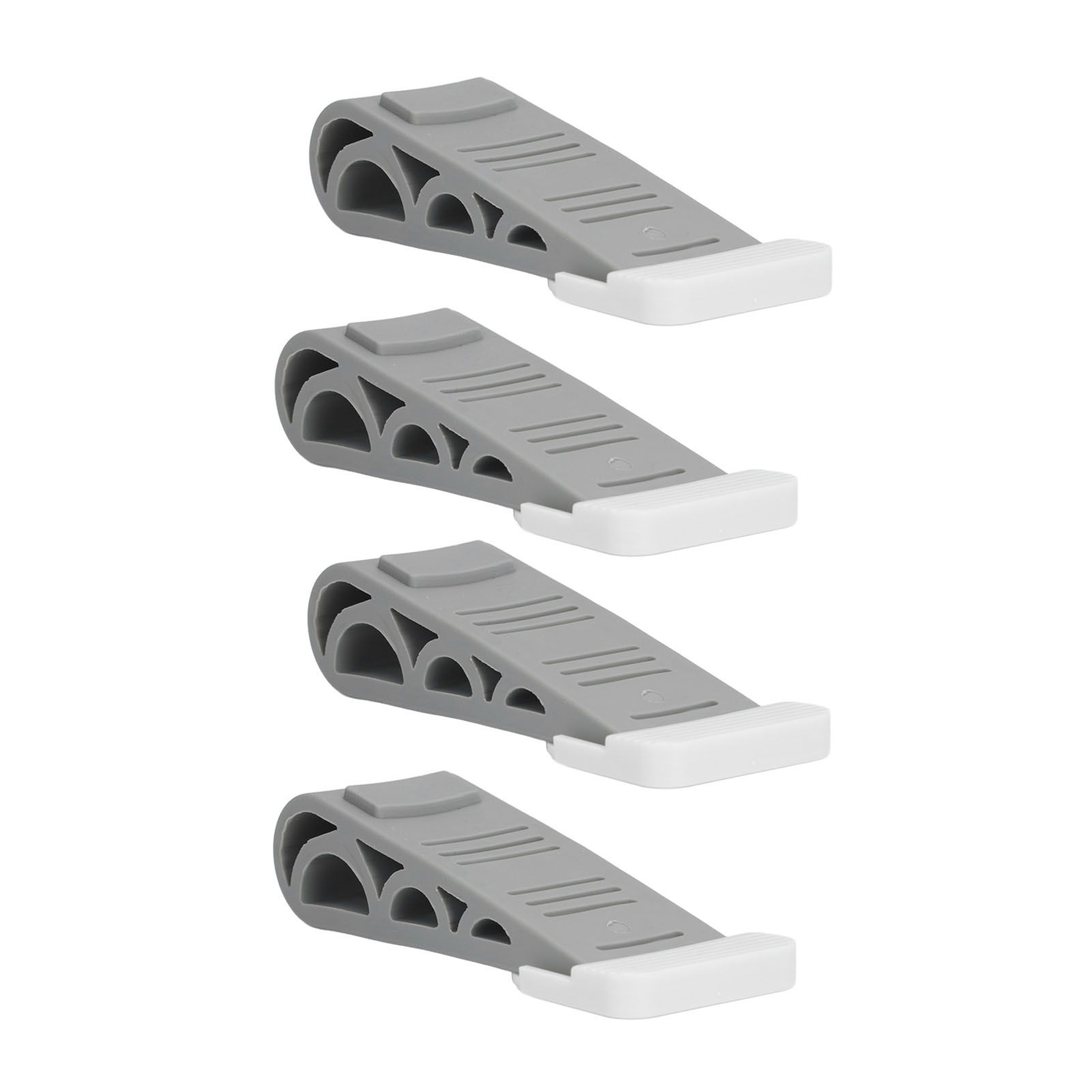 4PCS Stacked Door Stop Rubber Heavy Duty Door Bottom Stopper Door Wedge Stop view 5