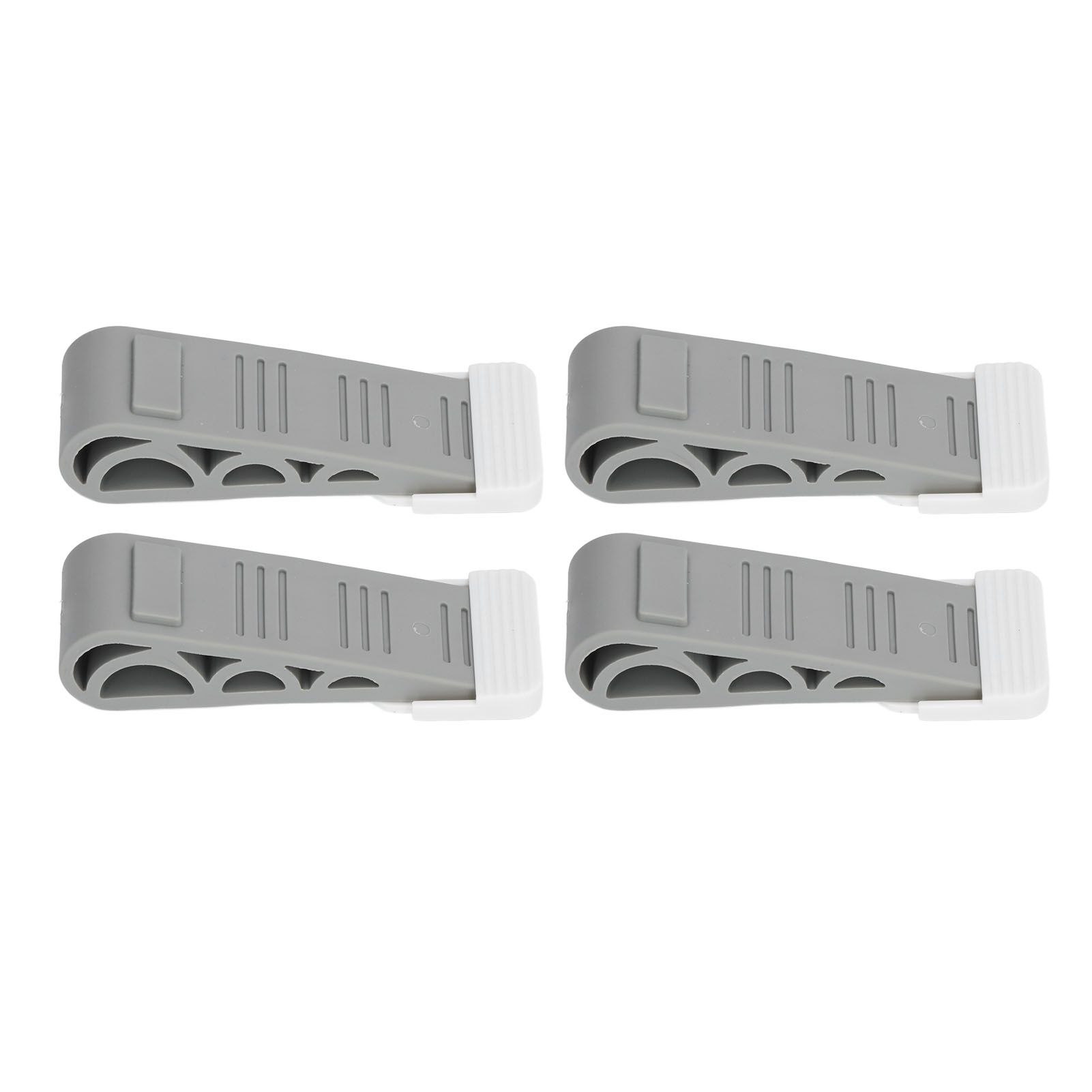 4PCS Stacked Door Stop Rubber Heavy Duty Door Bottom Stopper Door Wedge Stop view 7
