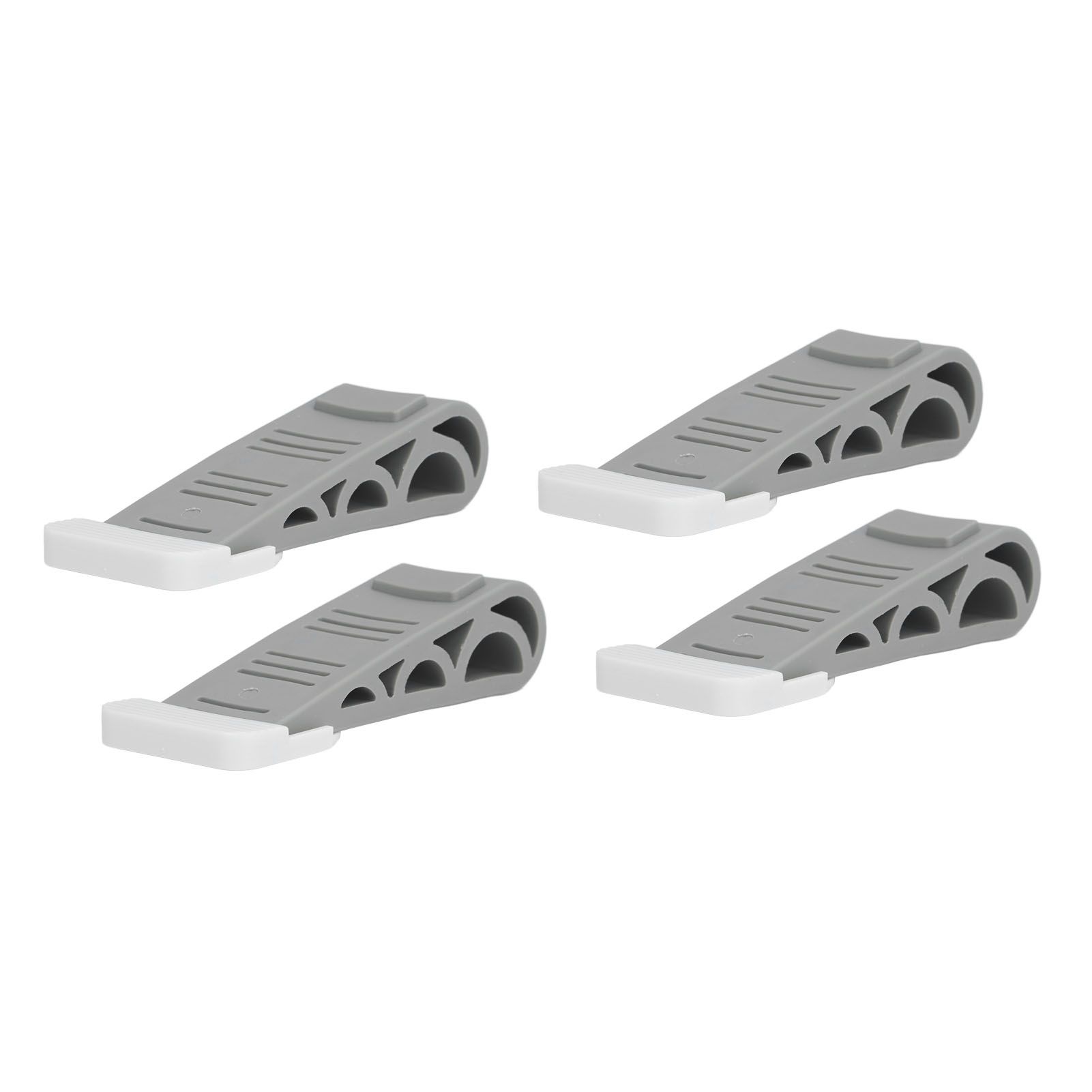 4PCS Stacked Door Stop Rubber Heavy Duty Door Bottom Stopper Door Wedge Stop view 8