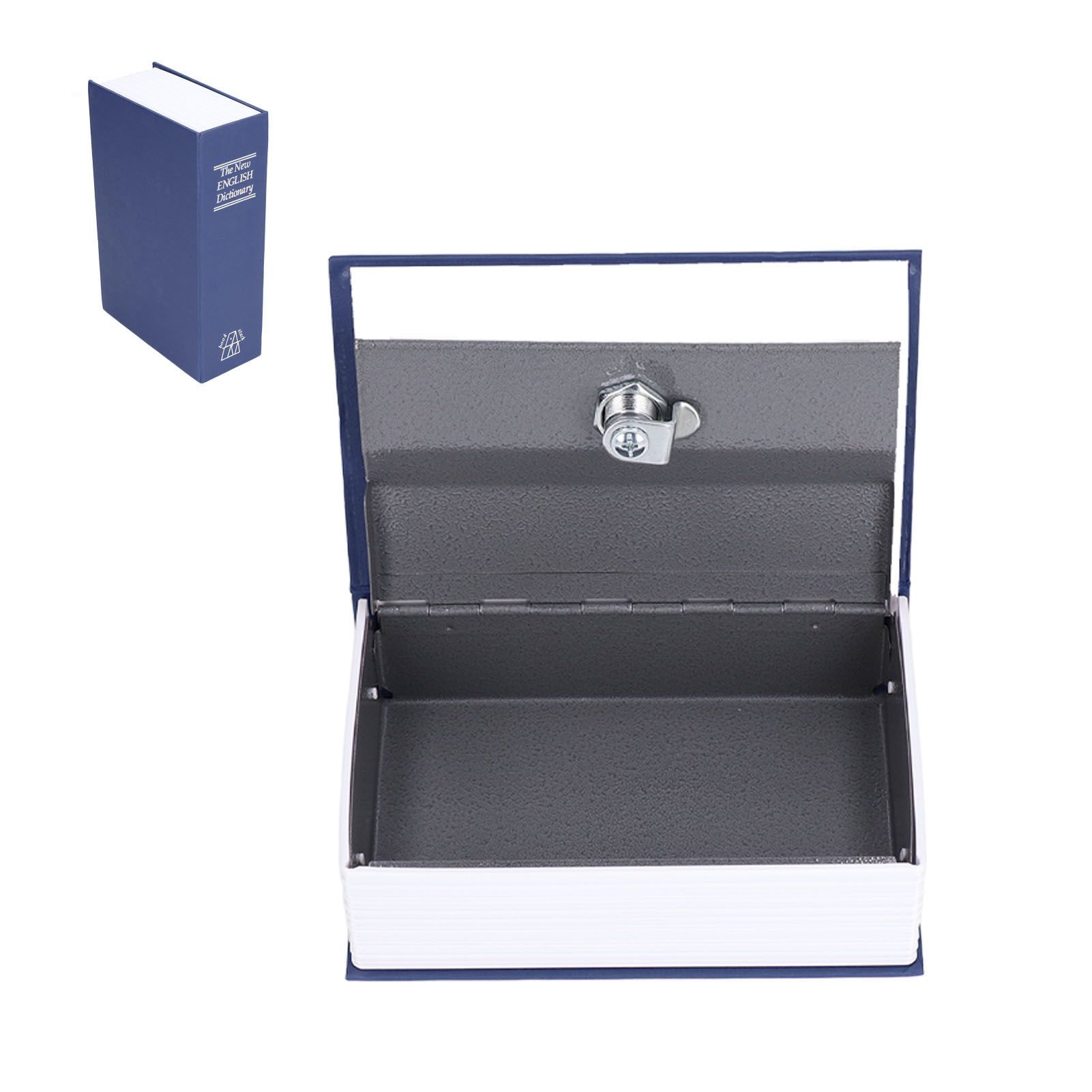 Safe Box Simulation Book Shape Decorative Storage Money Case for Bedroom view 9
