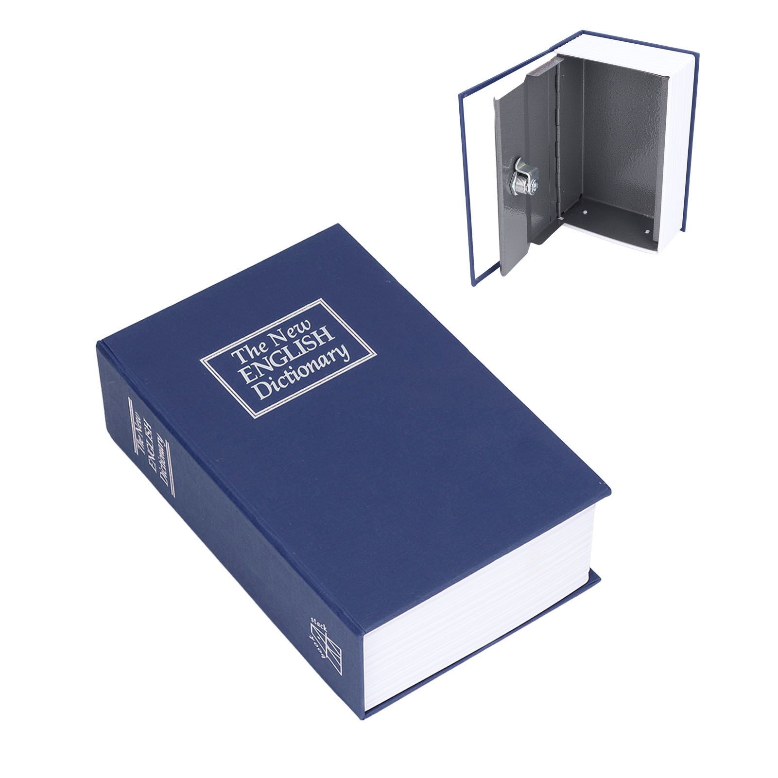 Safe Box Simulation Book Shape Decorative Storage Money Case for Bedroom view 10
