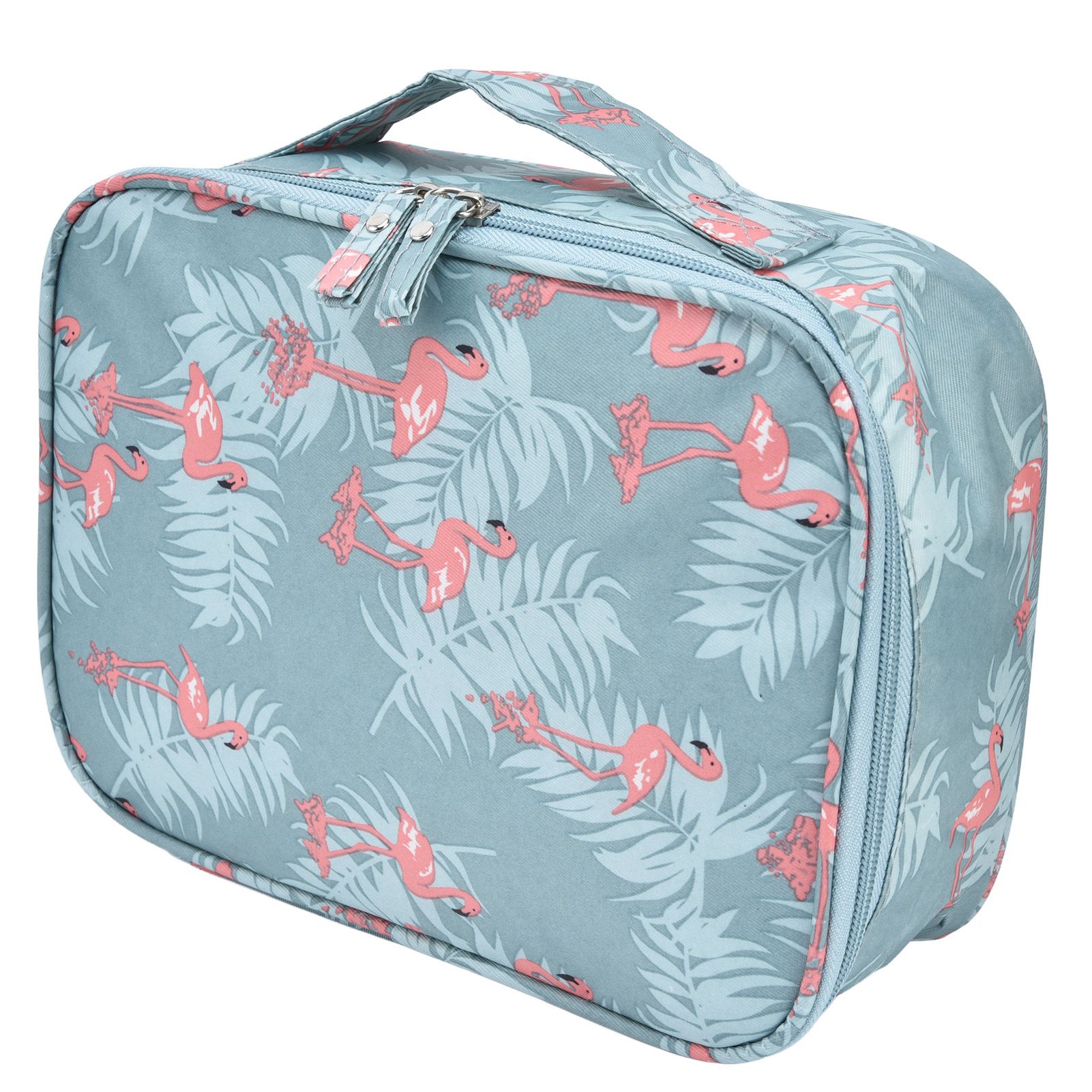 Toiletry Bag Durable Waterproof Nylon Portable Multifunctional Fashionable view 2