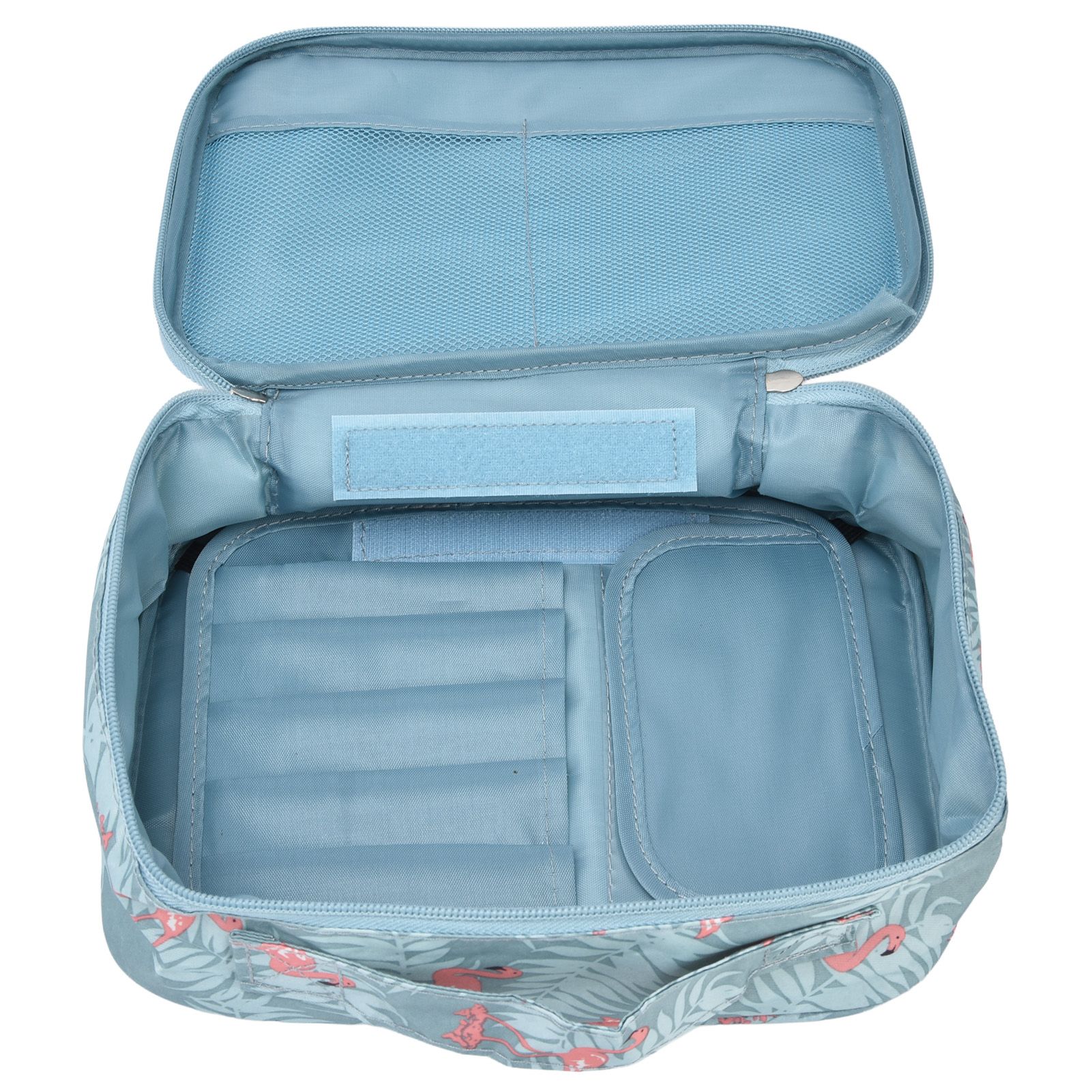 Toiletry Bag Durable Waterproof Nylon Portable Multifunctional Fashionable view 5