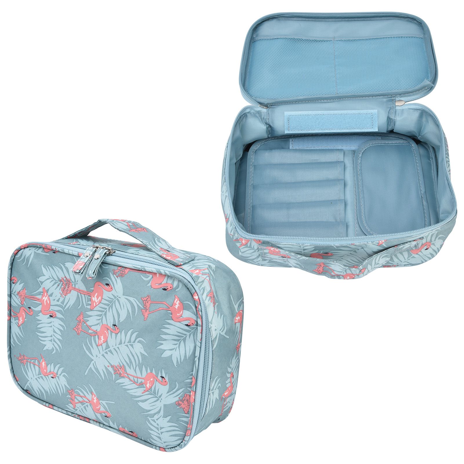 Toiletry Bag Durable Waterproof Nylon Portable Multifunctional Fashionable view 9