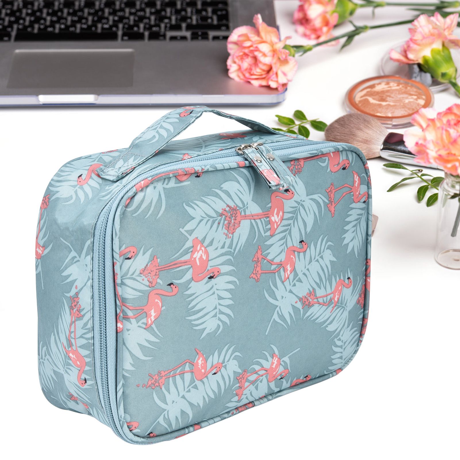 Toiletry Bag Durable Waterproof Nylon Portable Multifunctional Fashionable view 12