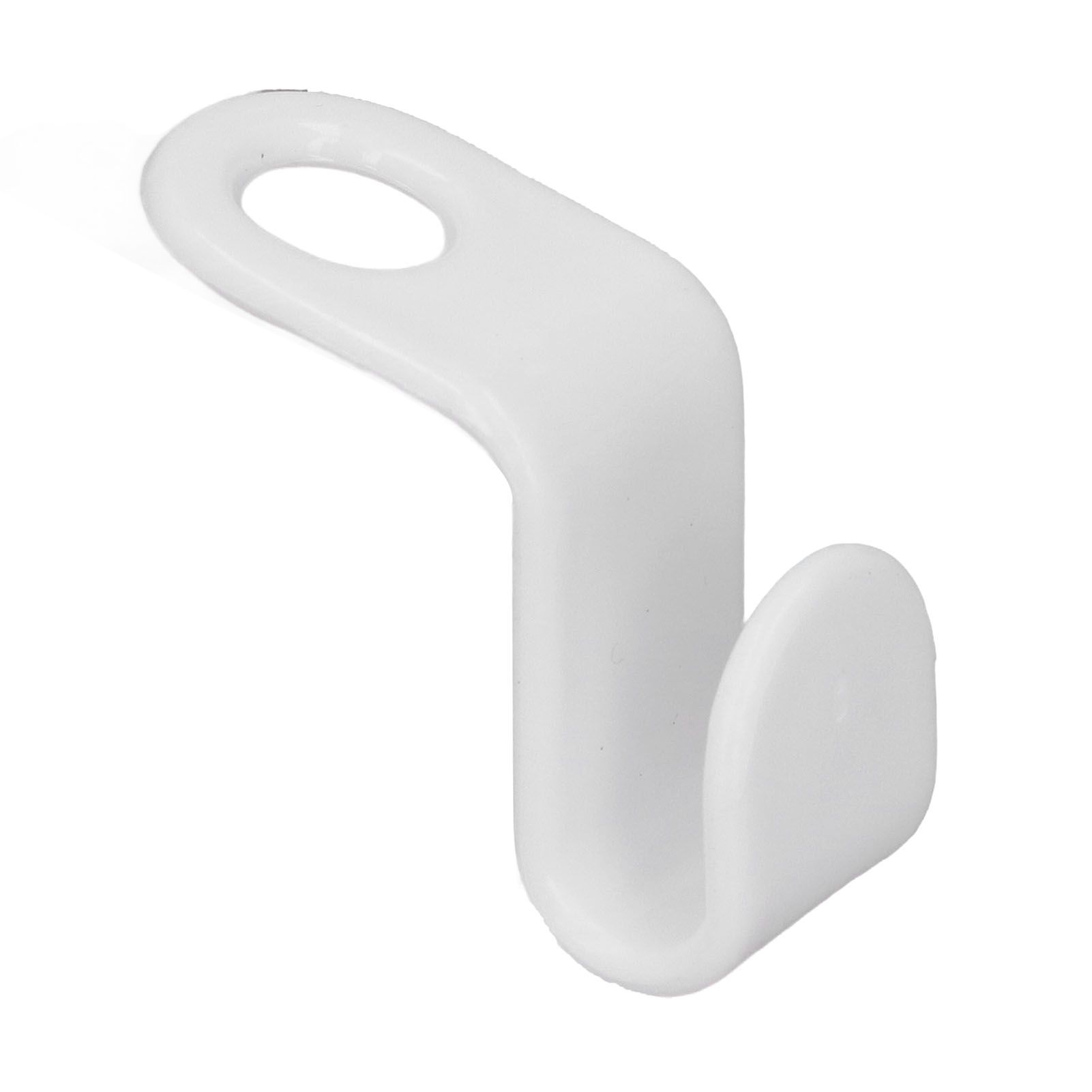 50Pcs Clothes Hanger Hook Strong Odorless Lightweight White Thickened Hanger view 13