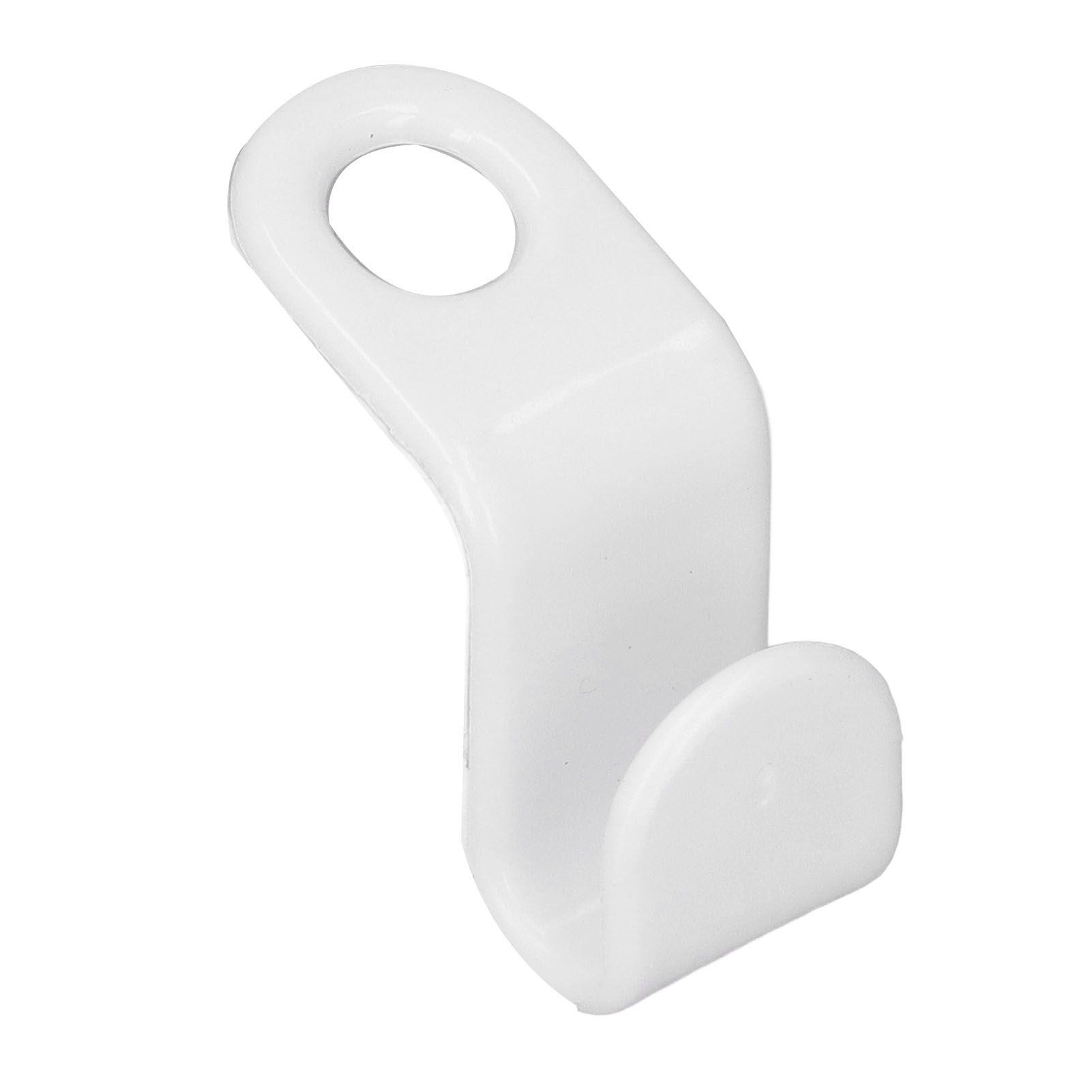 50Pcs Clothes Hanger Hook Strong Odorless Lightweight White Thickened Hanger view 14