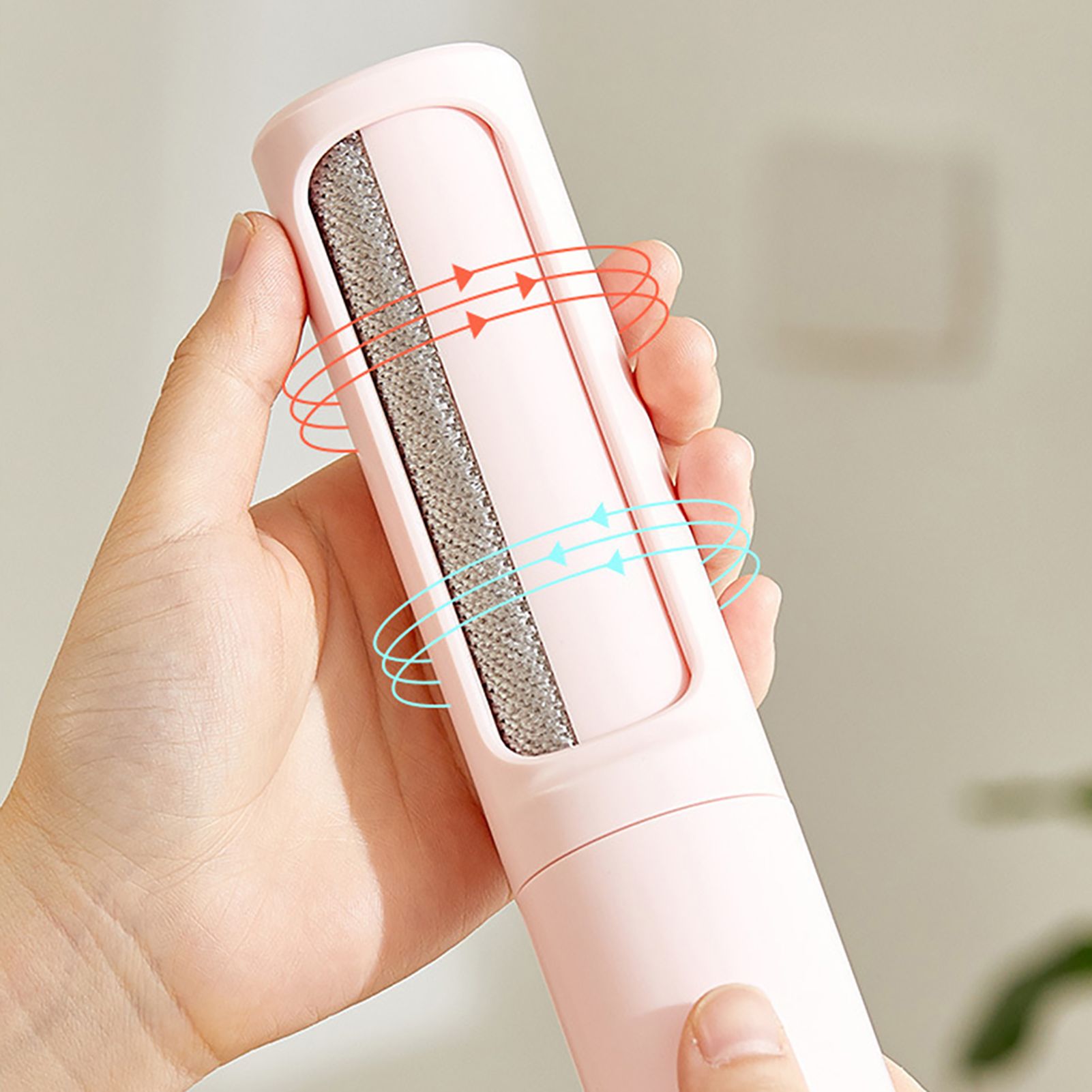 Rotation Pet Hair Remover Portable Mini Static Dog Hair Lint Remover Cleaning view 2