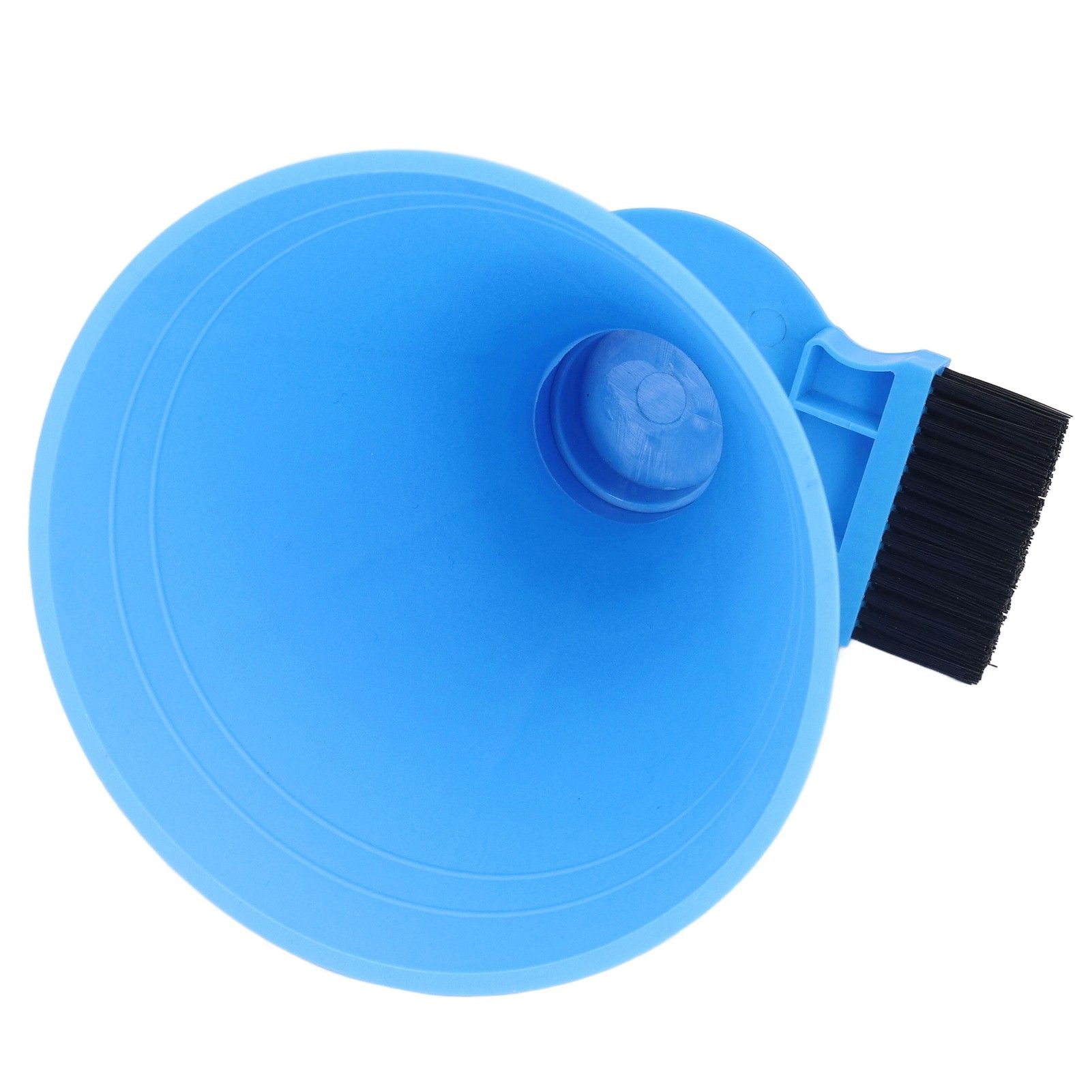 Ice Scraper Plastic Cone Multi Functional Funnel Snow Remover with Brush for view 3