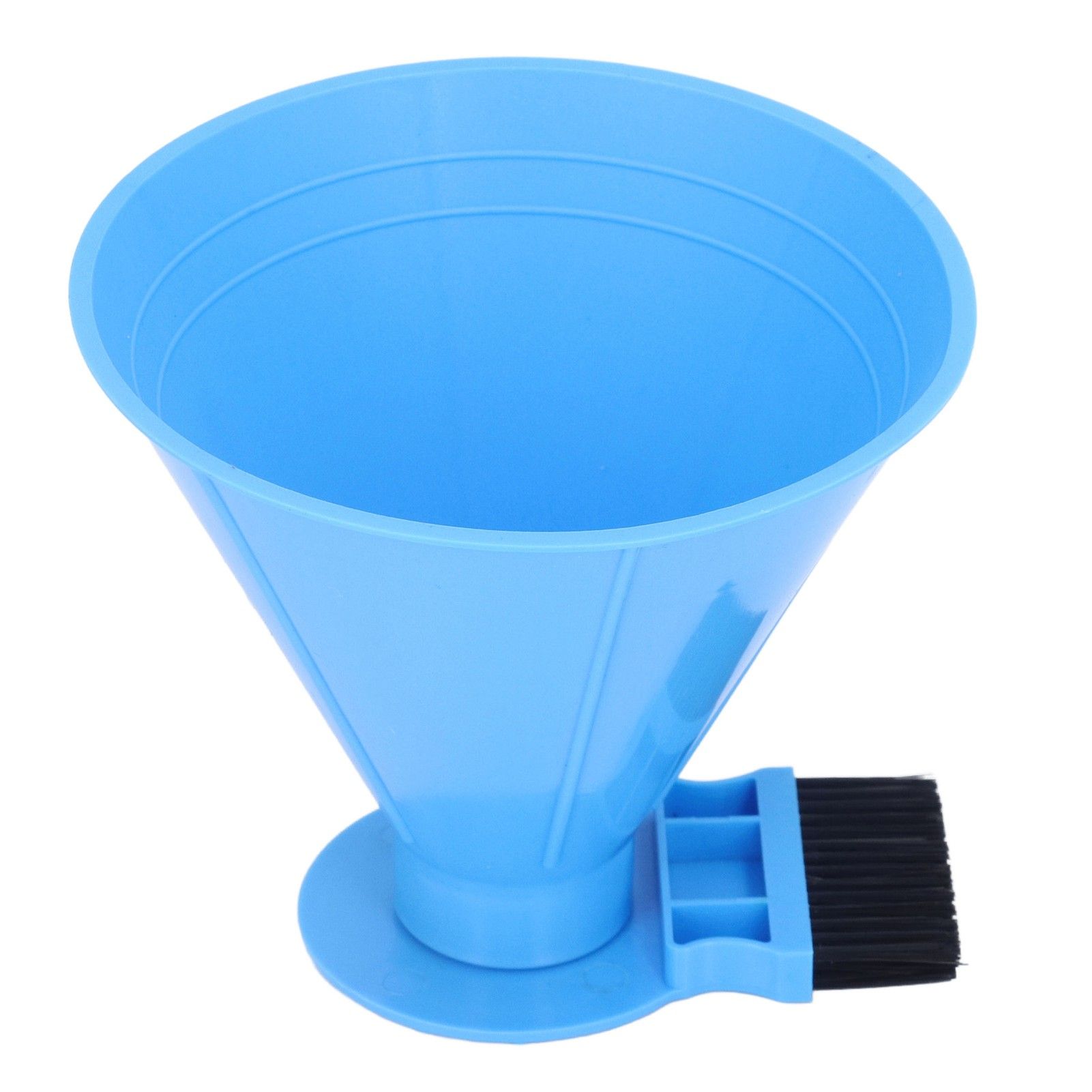 Ice Scraper Plastic Cone Multi Functional Funnel Snow Remover with Brush for view 8