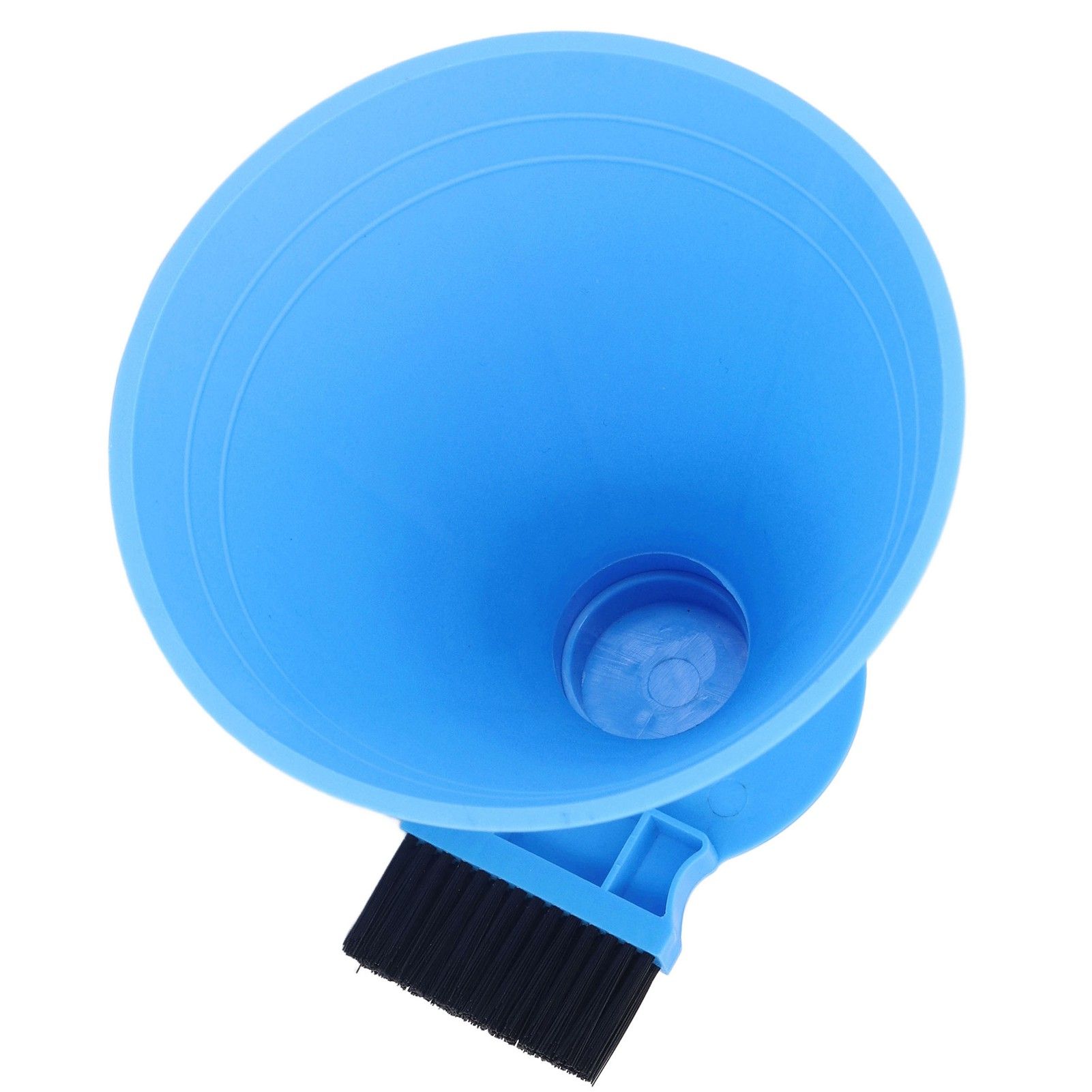 Ice Scraper Plastic Cone Multi Functional Funnel Snow Remover with Brush for view 13