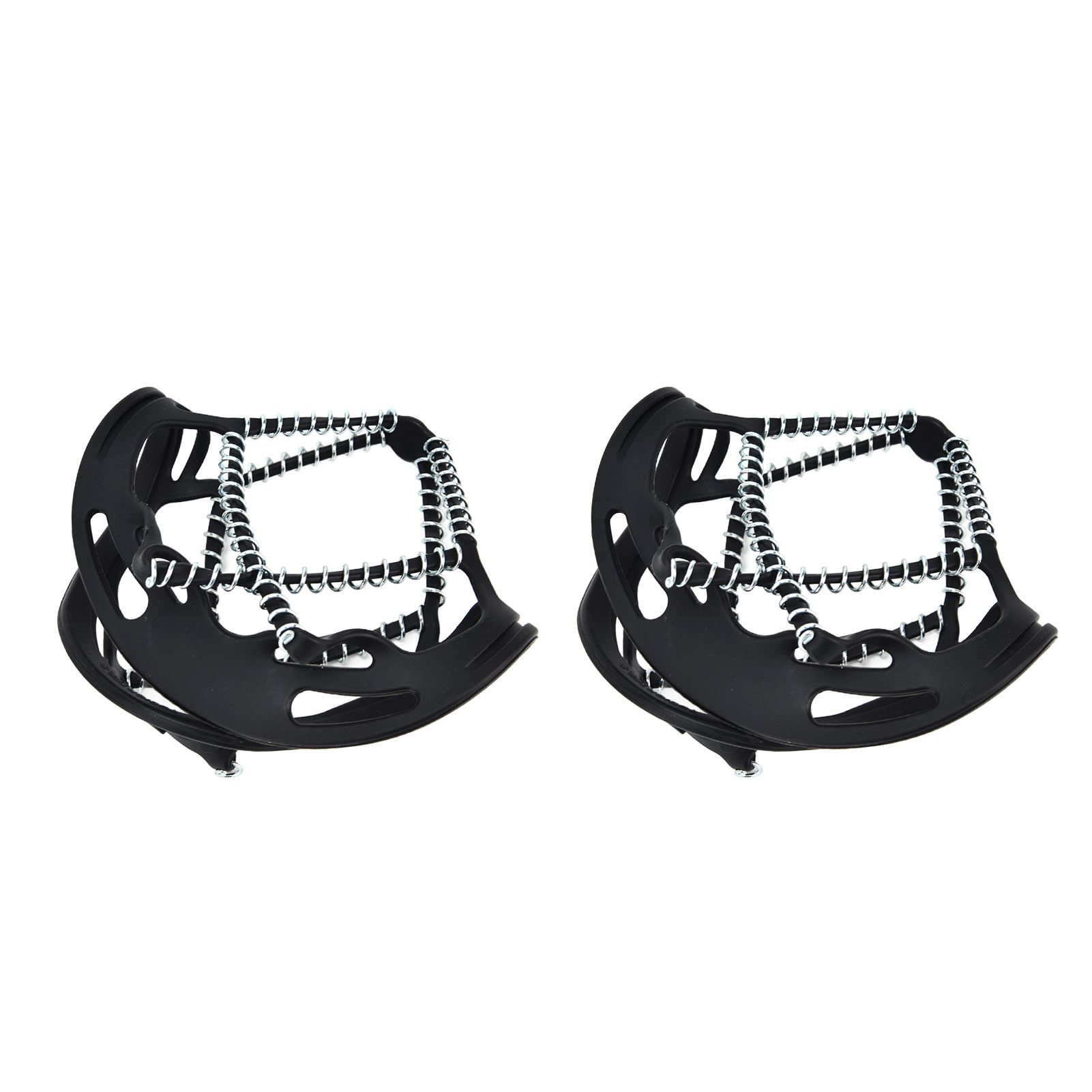 2Pcs Walk Traction Cleats Prevent Slipping High Tension Spring Crampons for view 3
