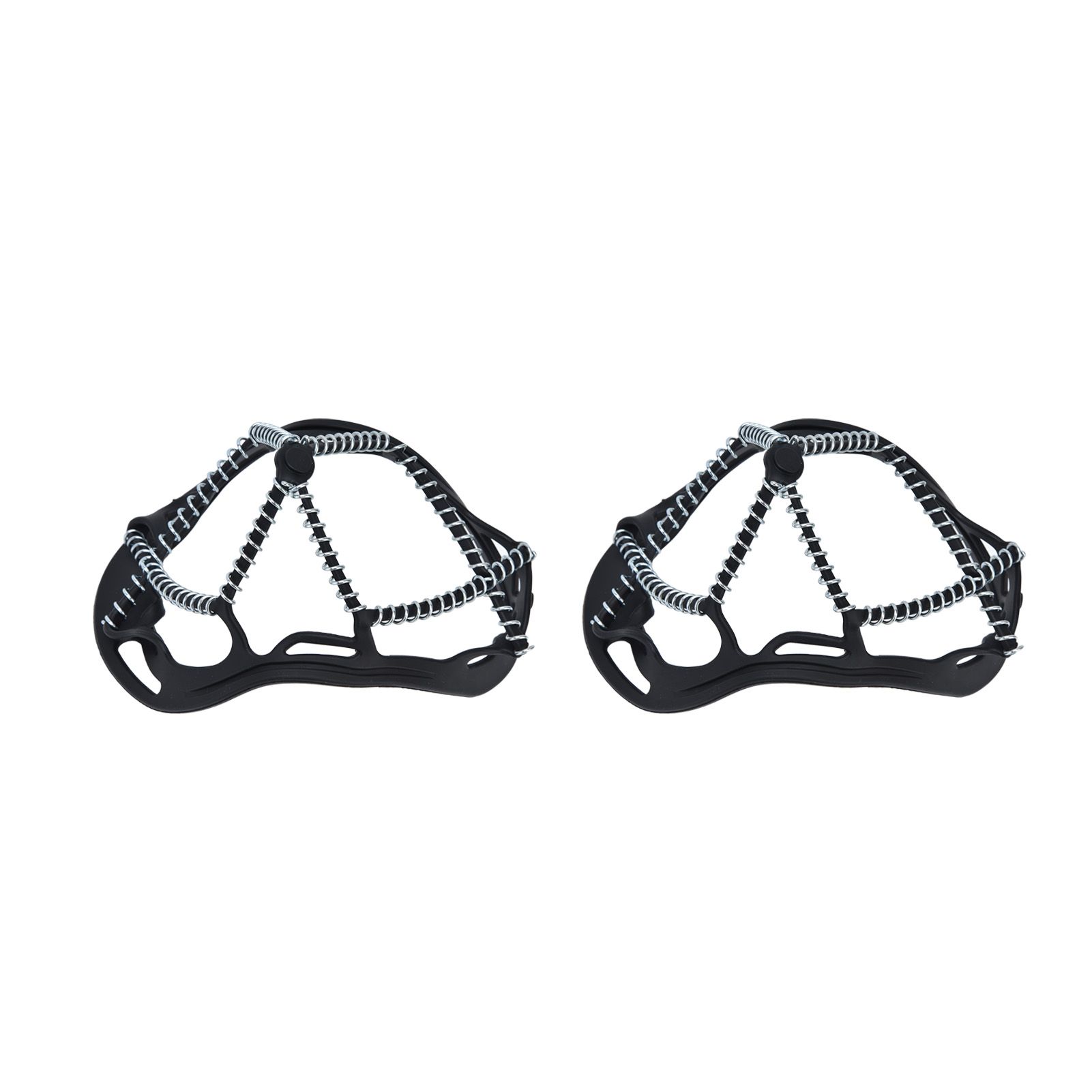 2Pcs Walk Traction Cleats Prevent Slipping High Tension Spring Crampons for view 5