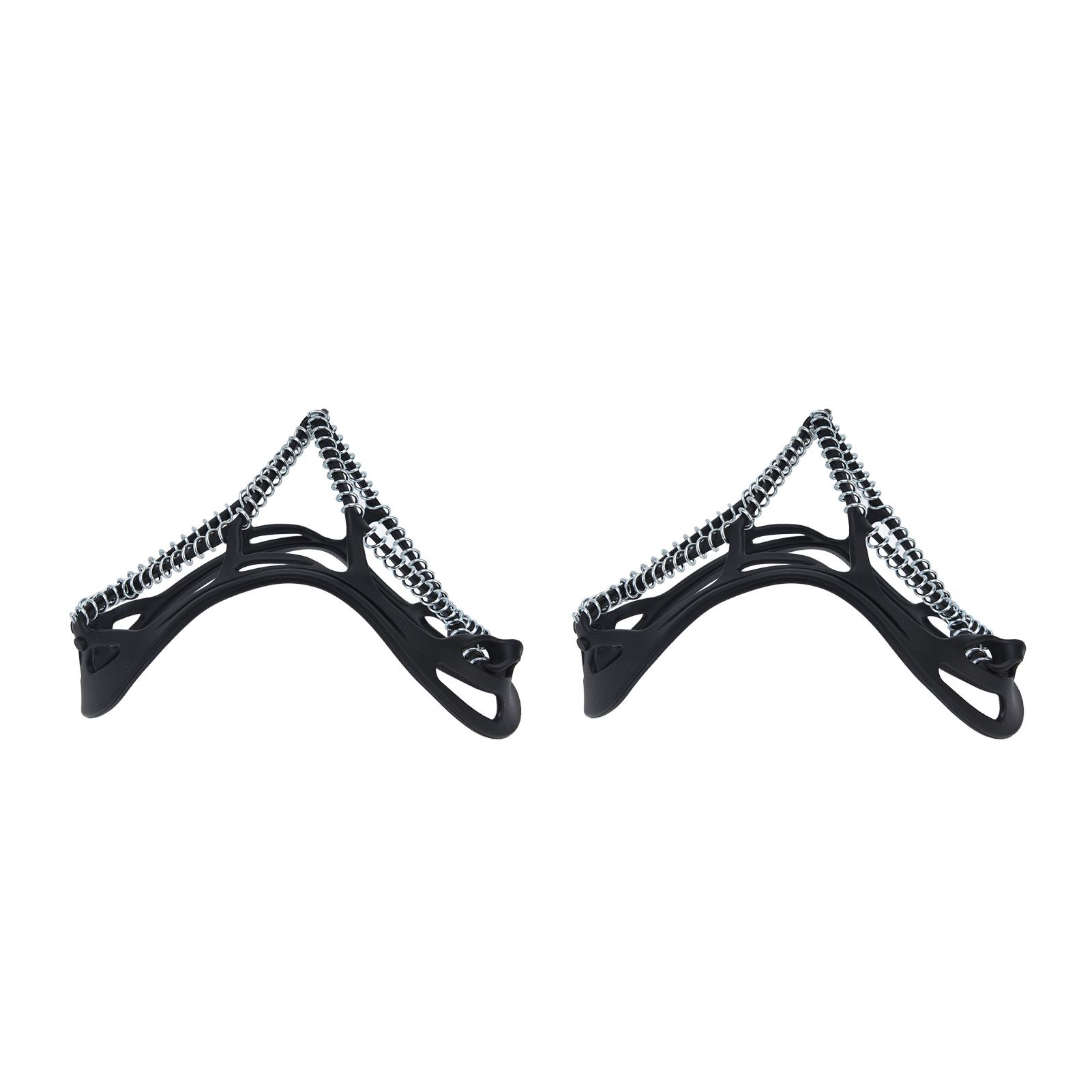 2Pcs Walk Traction Cleats Prevent Slipping High Tension Spring Crampons for view 7