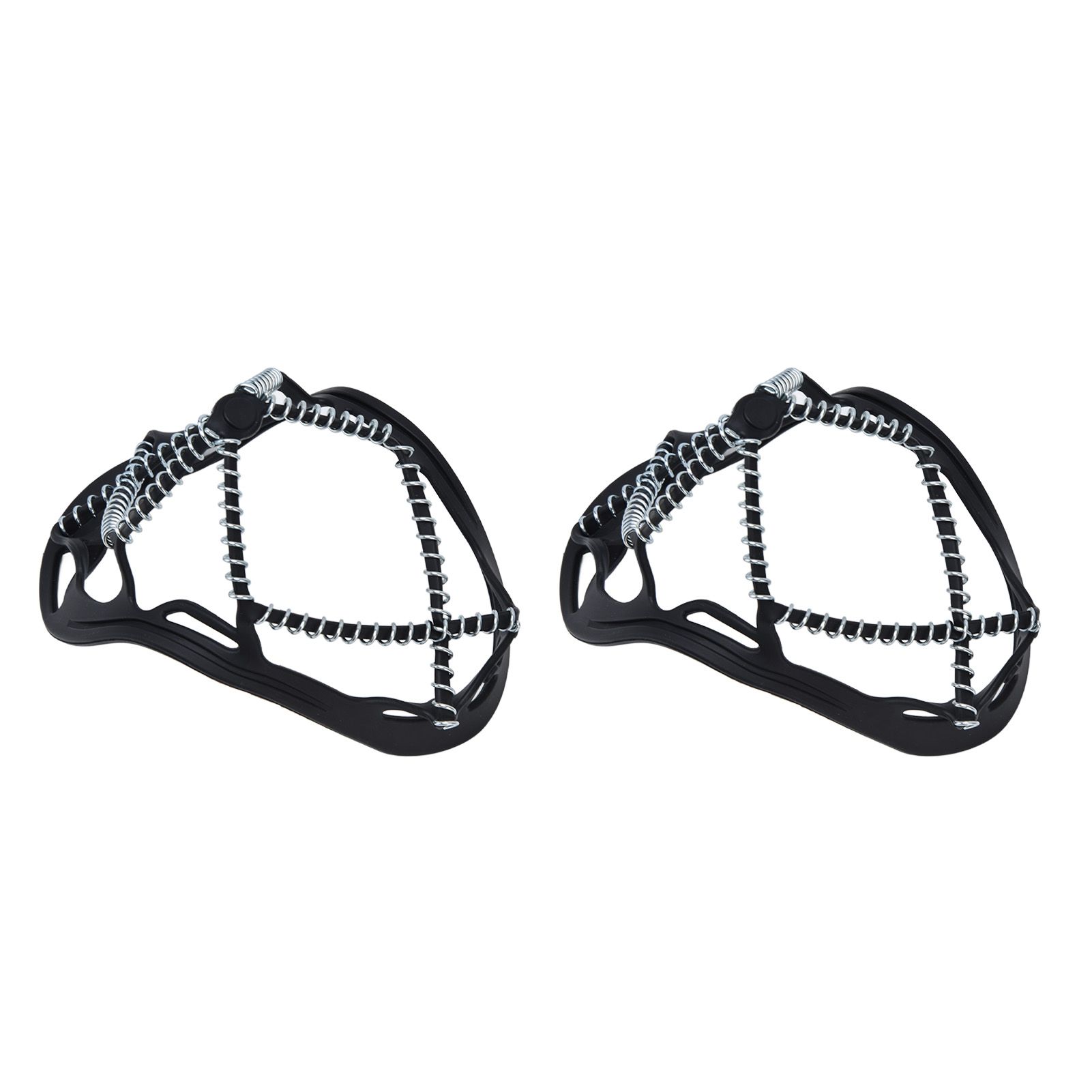 2Pcs Walk Traction Cleats Prevent Slipping High Tension Spring Crampons for view 8