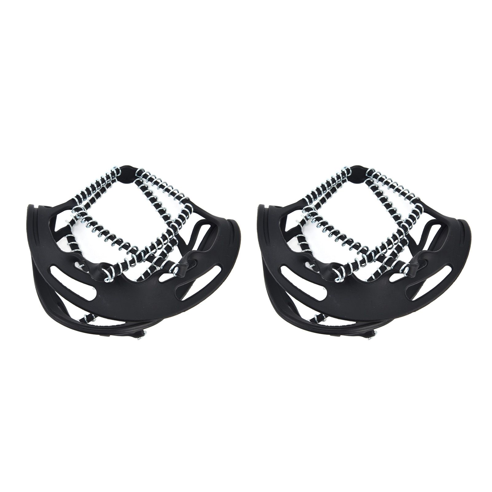 2Pcs Walk Traction Cleats Prevent Slipping High Tension Spring Crampons for view 9