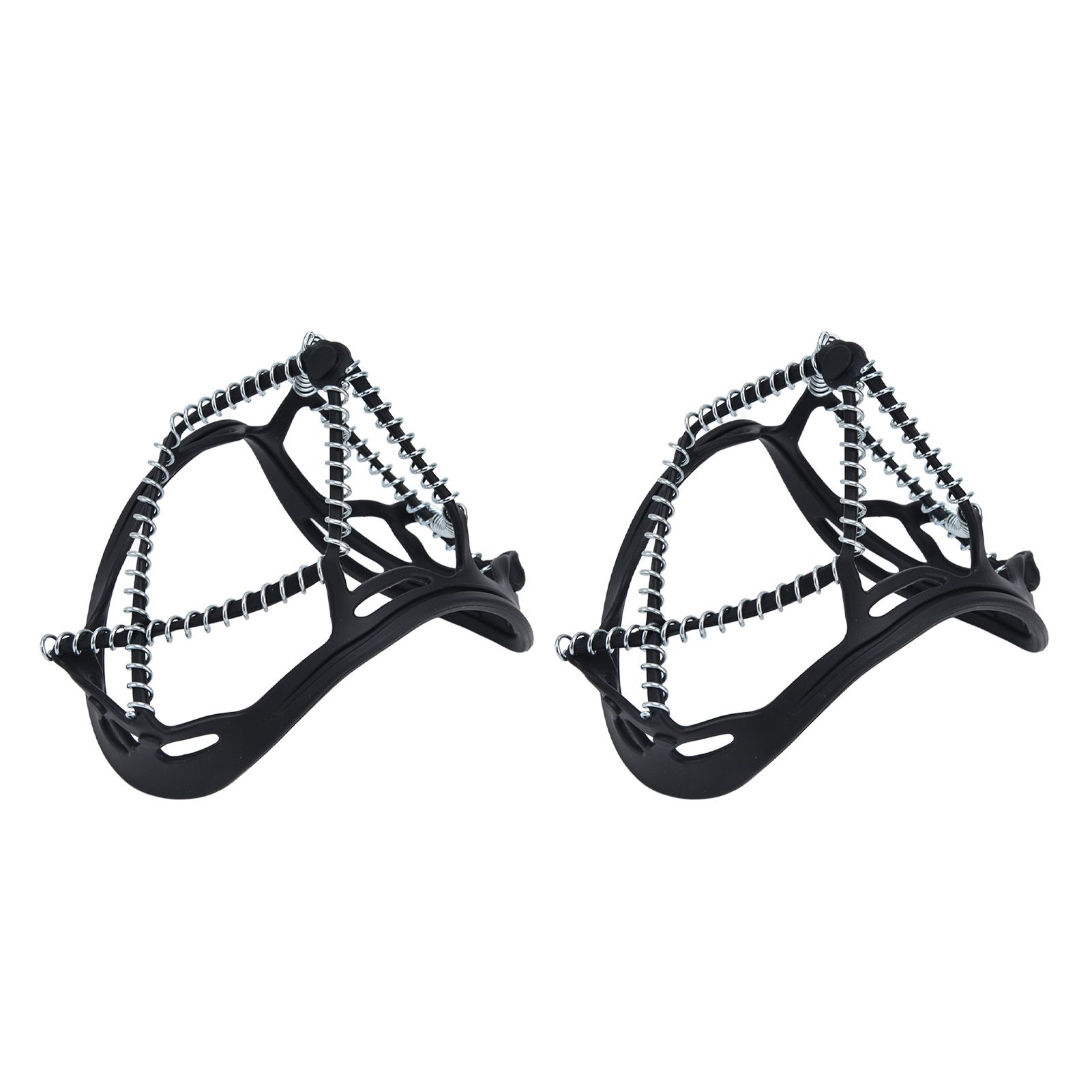 2Pcs Walk Traction Cleats Prevent Slipping High Tension Spring Crampons for view 10