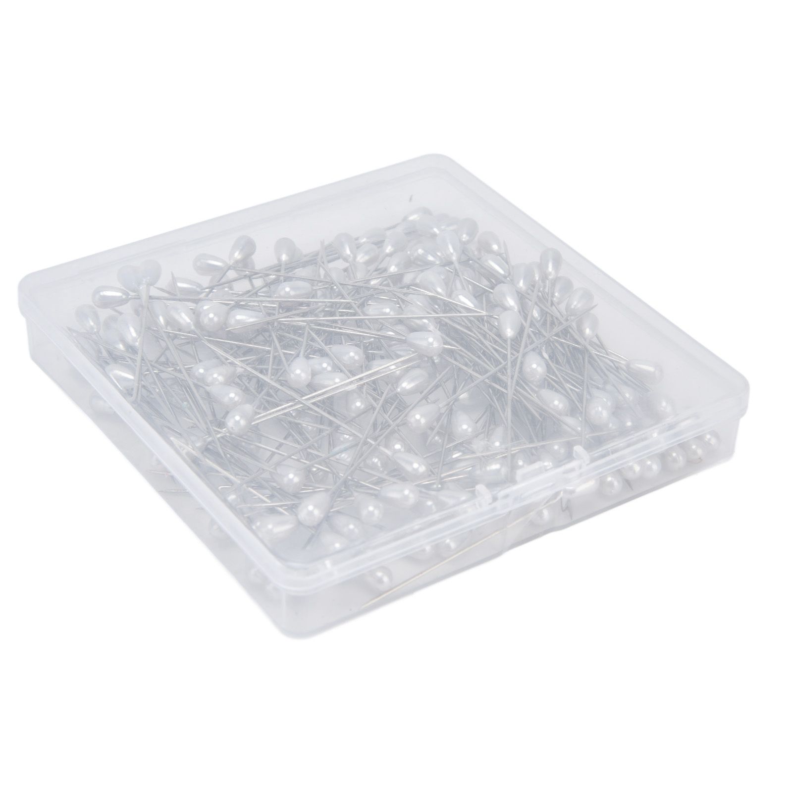 200pcs Teardrop Pearl Head Pins Pearlized Ball Head Pins for Sewing Craft view 3