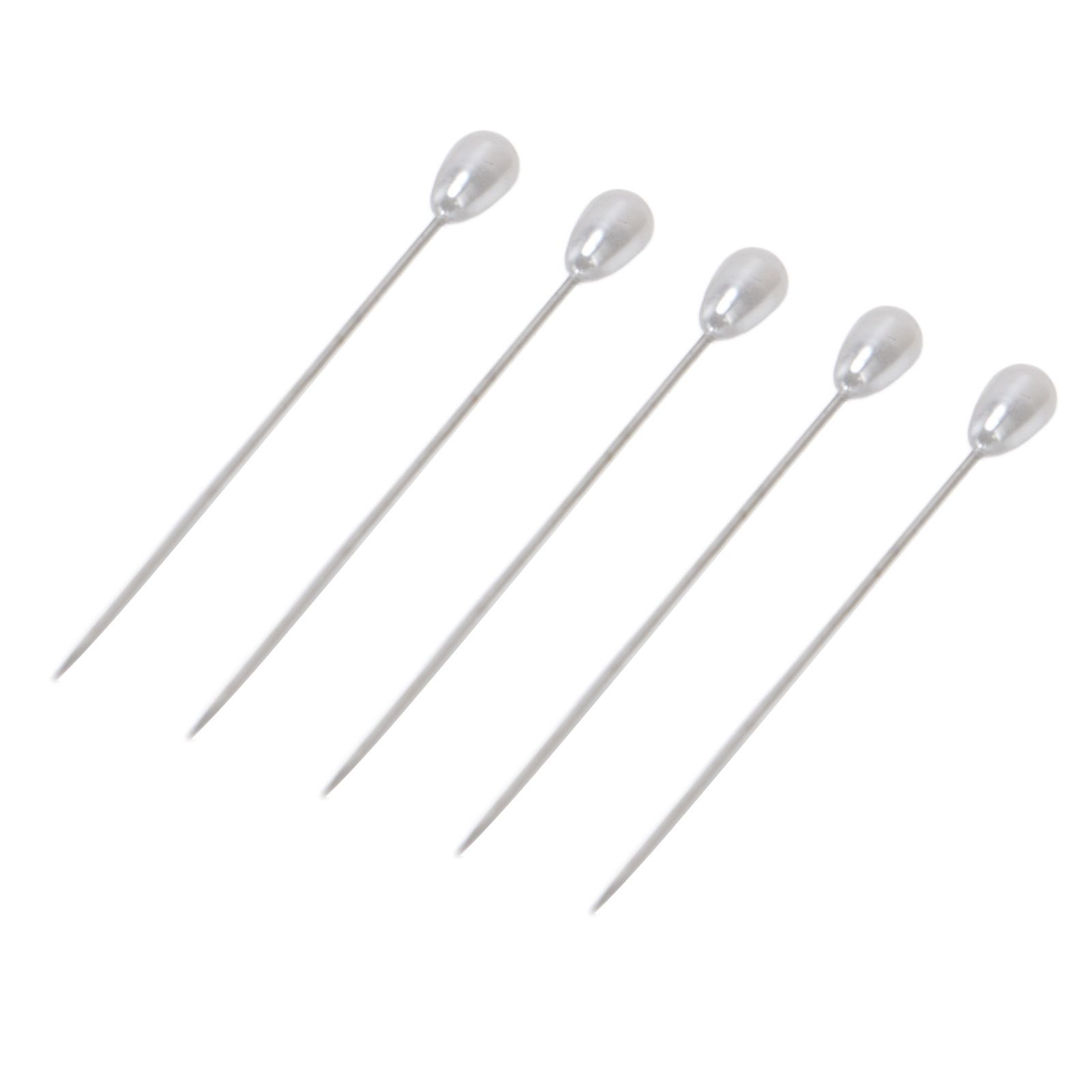 200pcs Teardrop Pearl Head Pins Pearlized Ball Head Pins for Sewing Craft view 4
