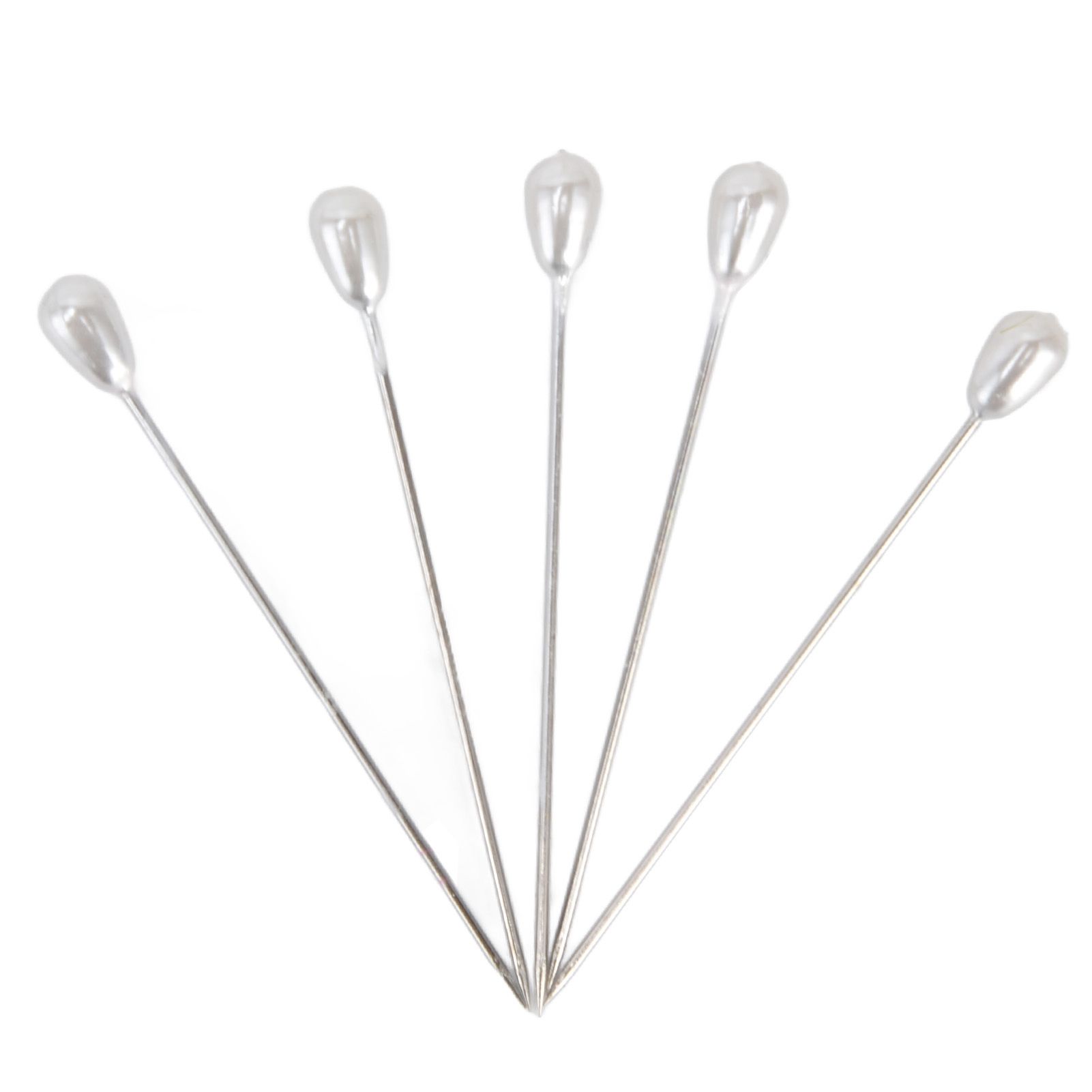 200pcs Teardrop Pearl Head Pins Pearlized Ball Head Pins for Sewing Craft view 8
