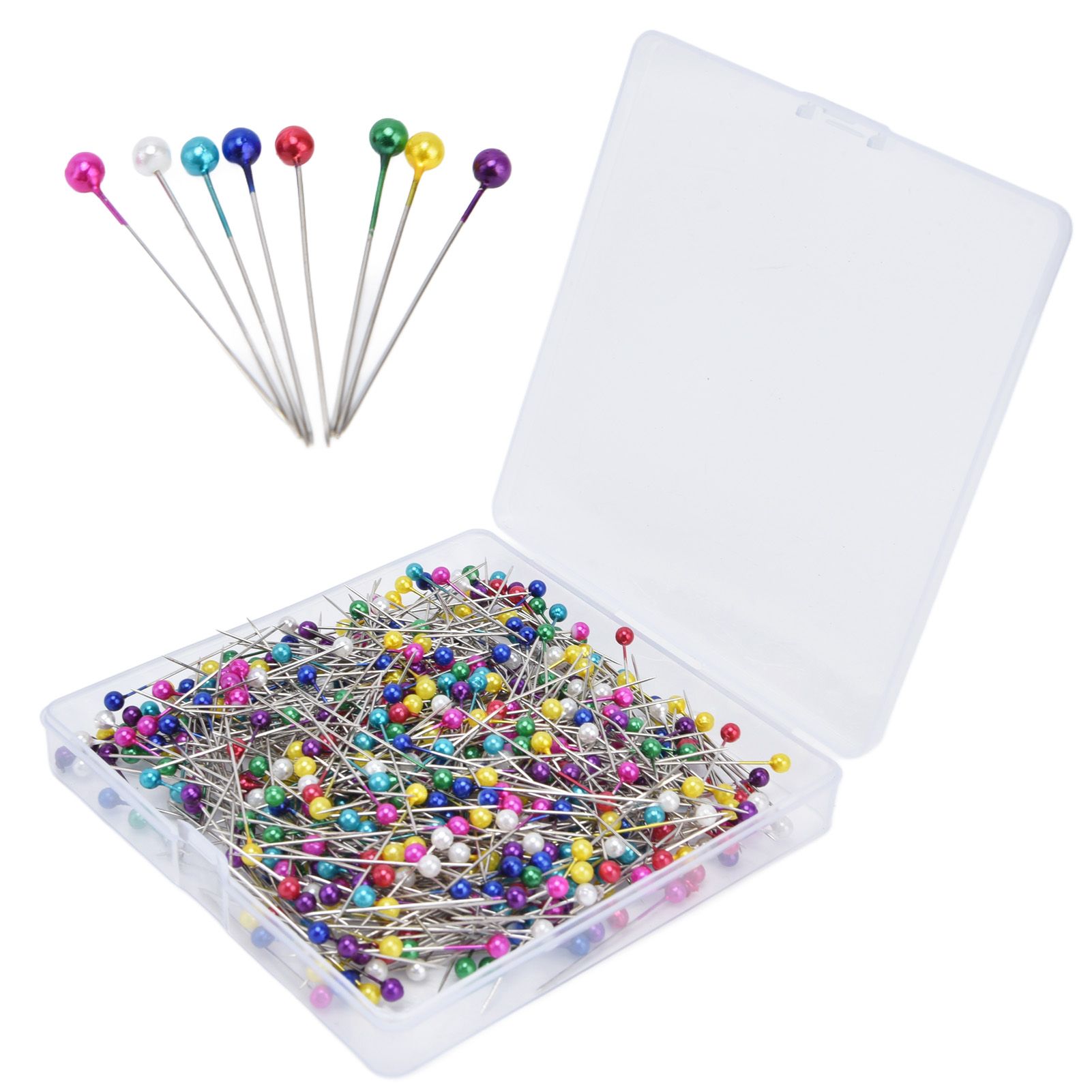 600Pcs Sewing Pins 38mm Long Different Colors Wide Application Durable view 7
