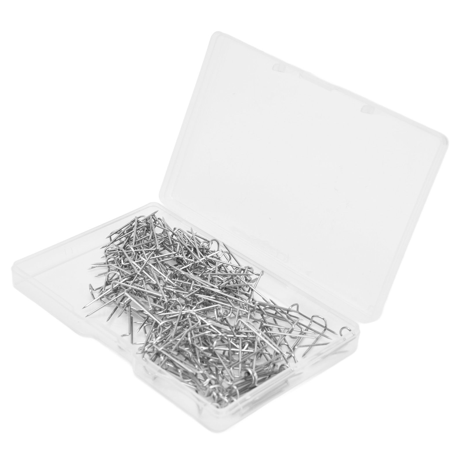 200Pcs Fork Pins U Shaped Stainless Steel Sturdy Durable Wide Application view 2