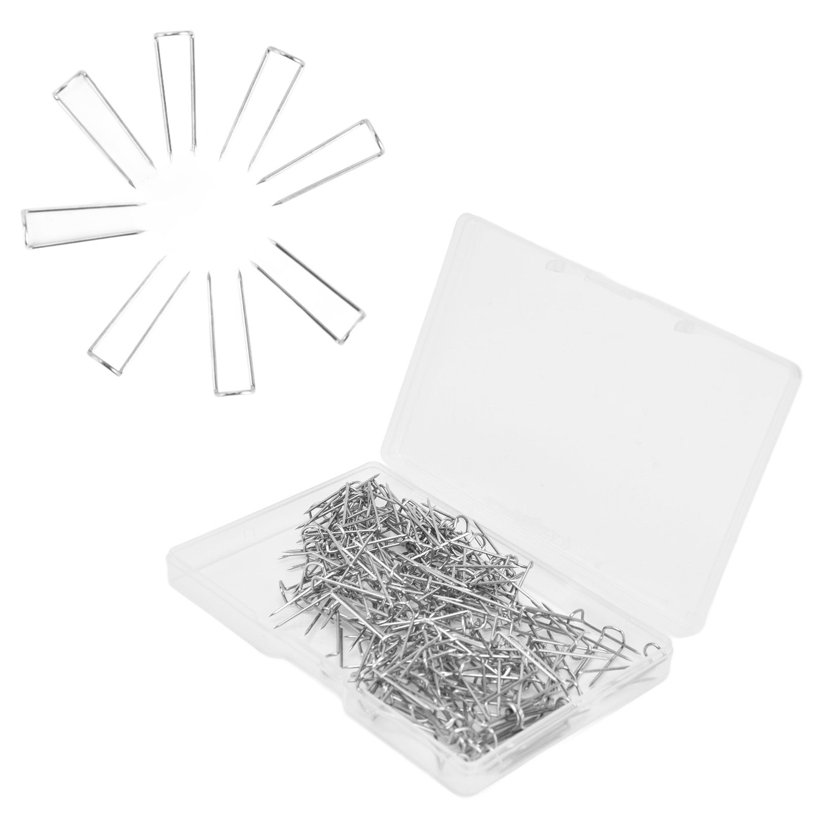 200Pcs Fork Pins U Shaped Stainless Steel Sturdy Durable Wide Application view 6