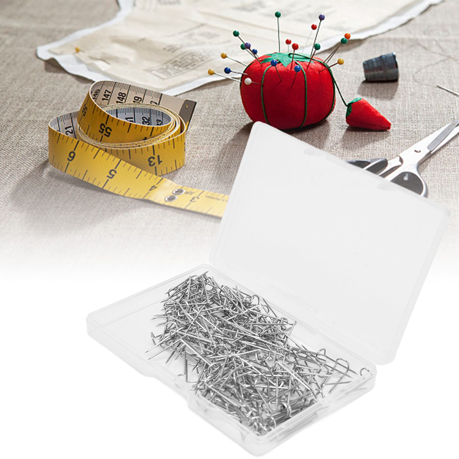 200Pcs Fork Pins U Shaped Stainless Steel Sturdy Durable Wide Application view 11