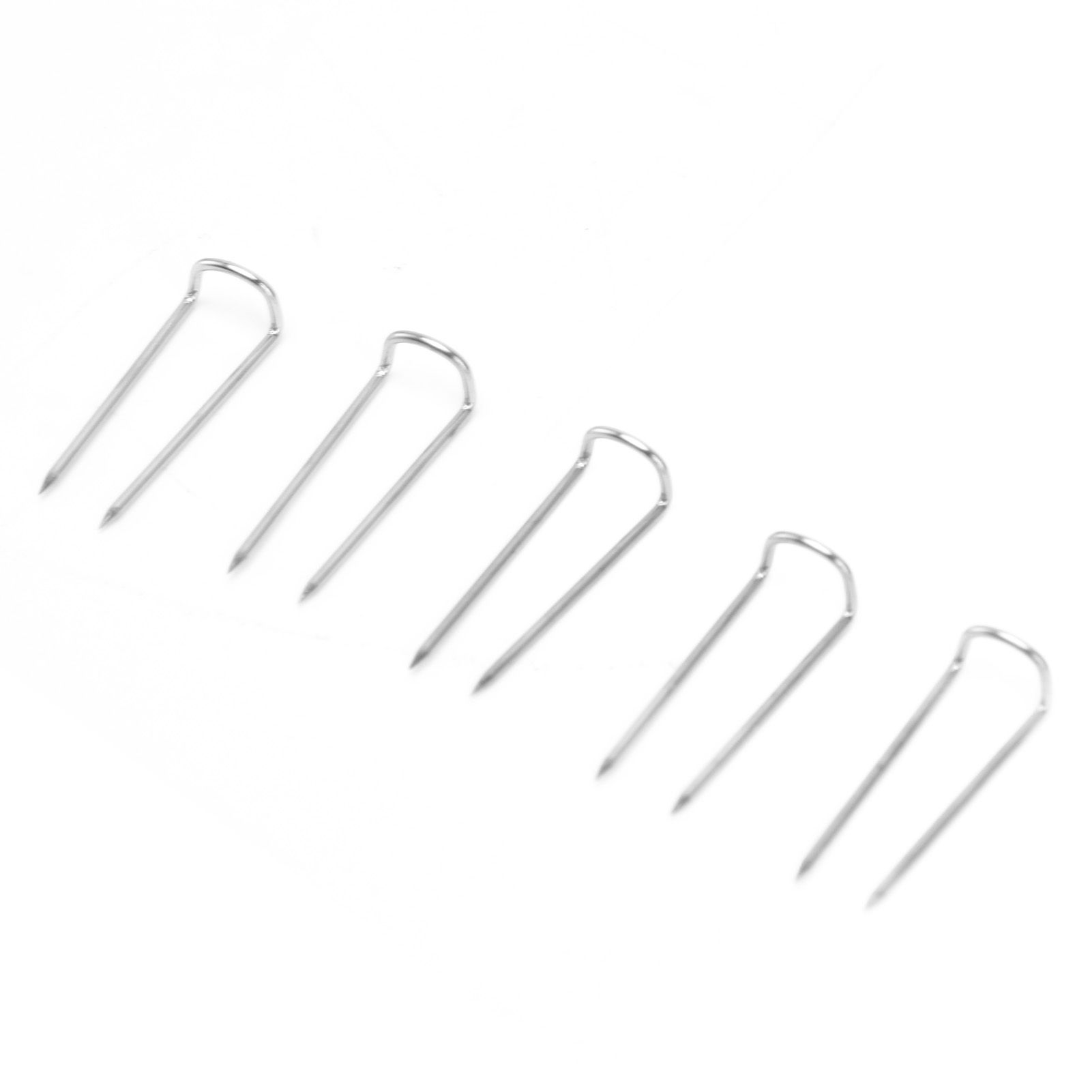200Pcs Fork Pins U Shaped Stainless Steel Sturdy Durable Wide Application view 14