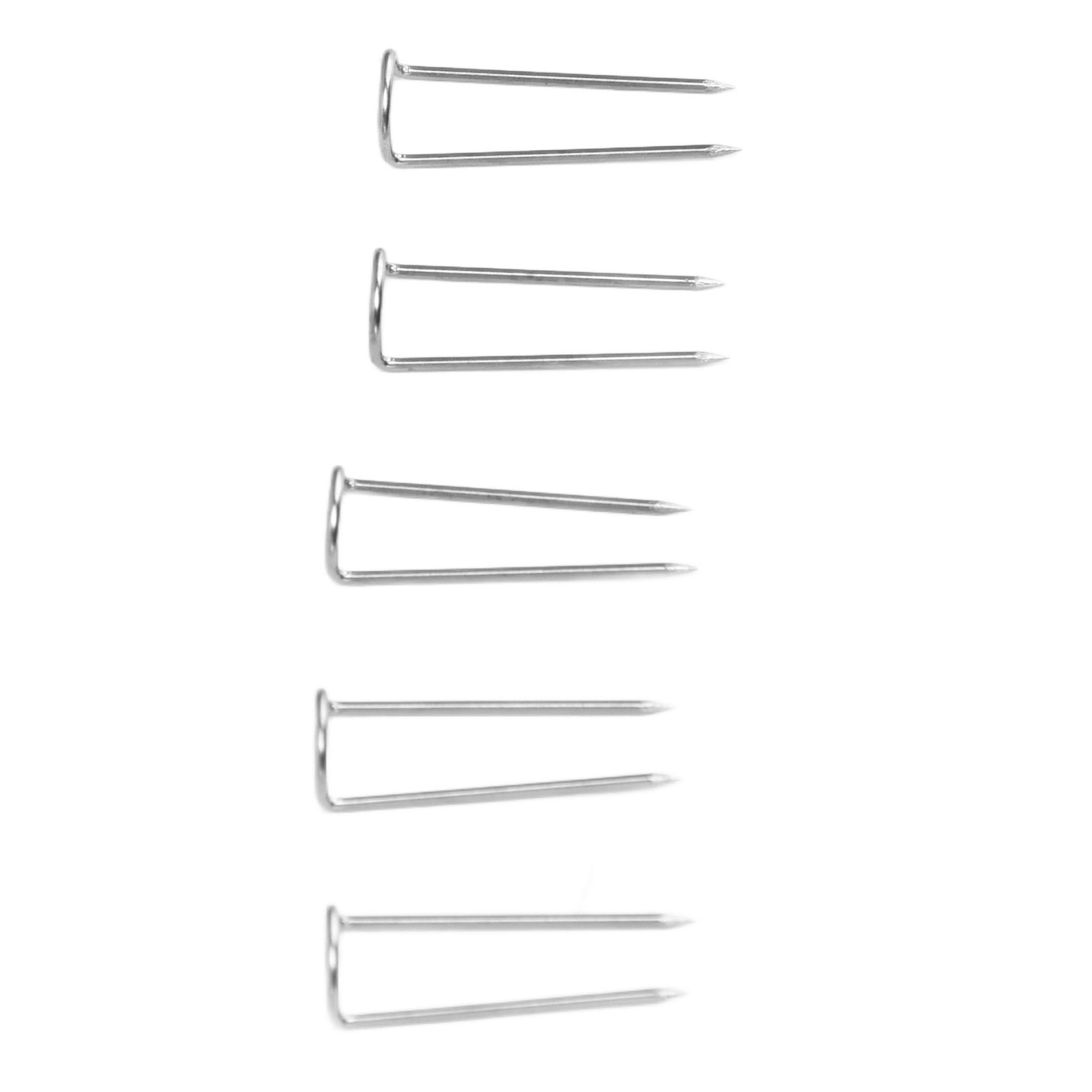 200Pcs Fork Pins U Shaped Stainless Steel Sturdy Durable Wide Application view 15