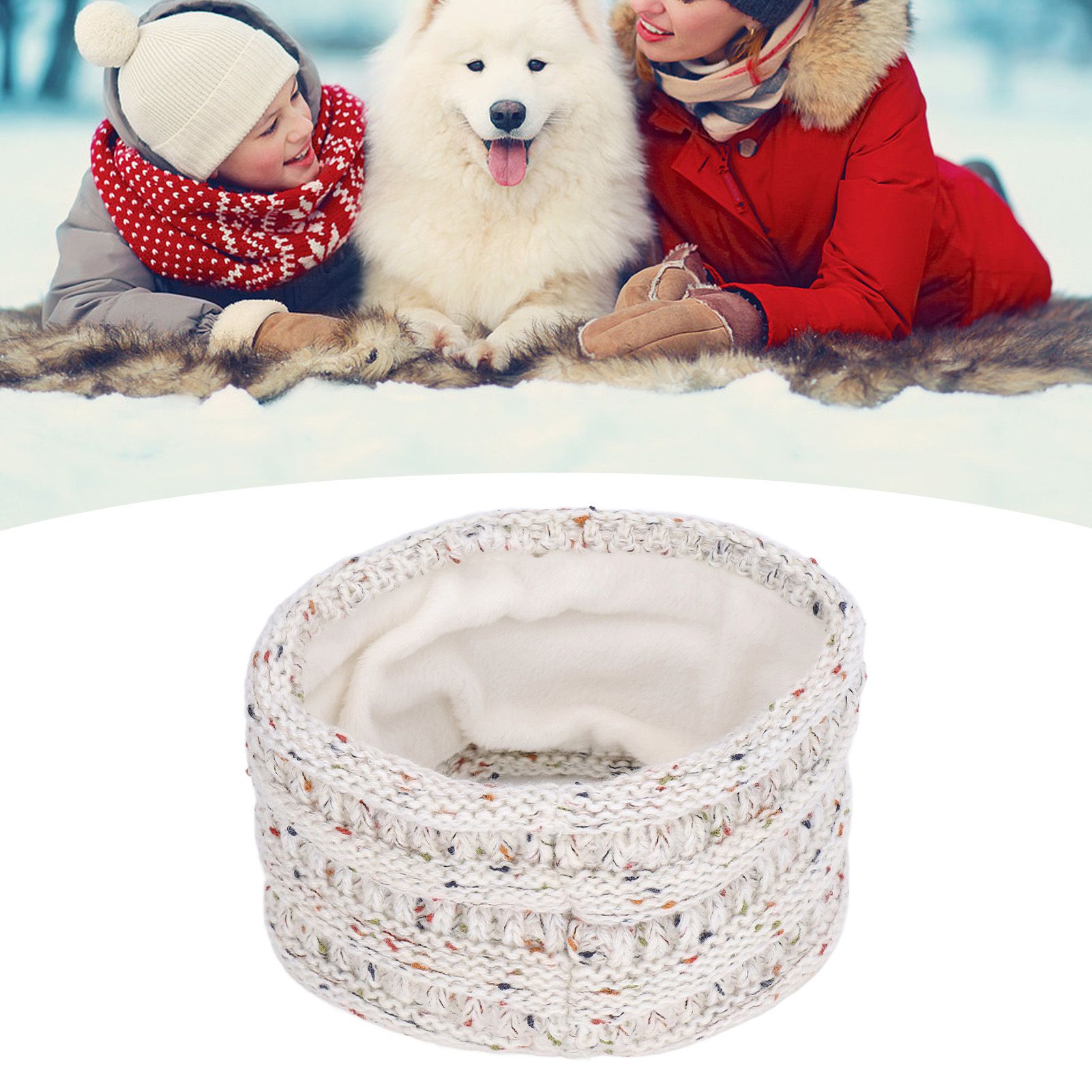 Knit Headband Winter Warm Comfortable Breathable Women Ear Warmer for Shopping view 12