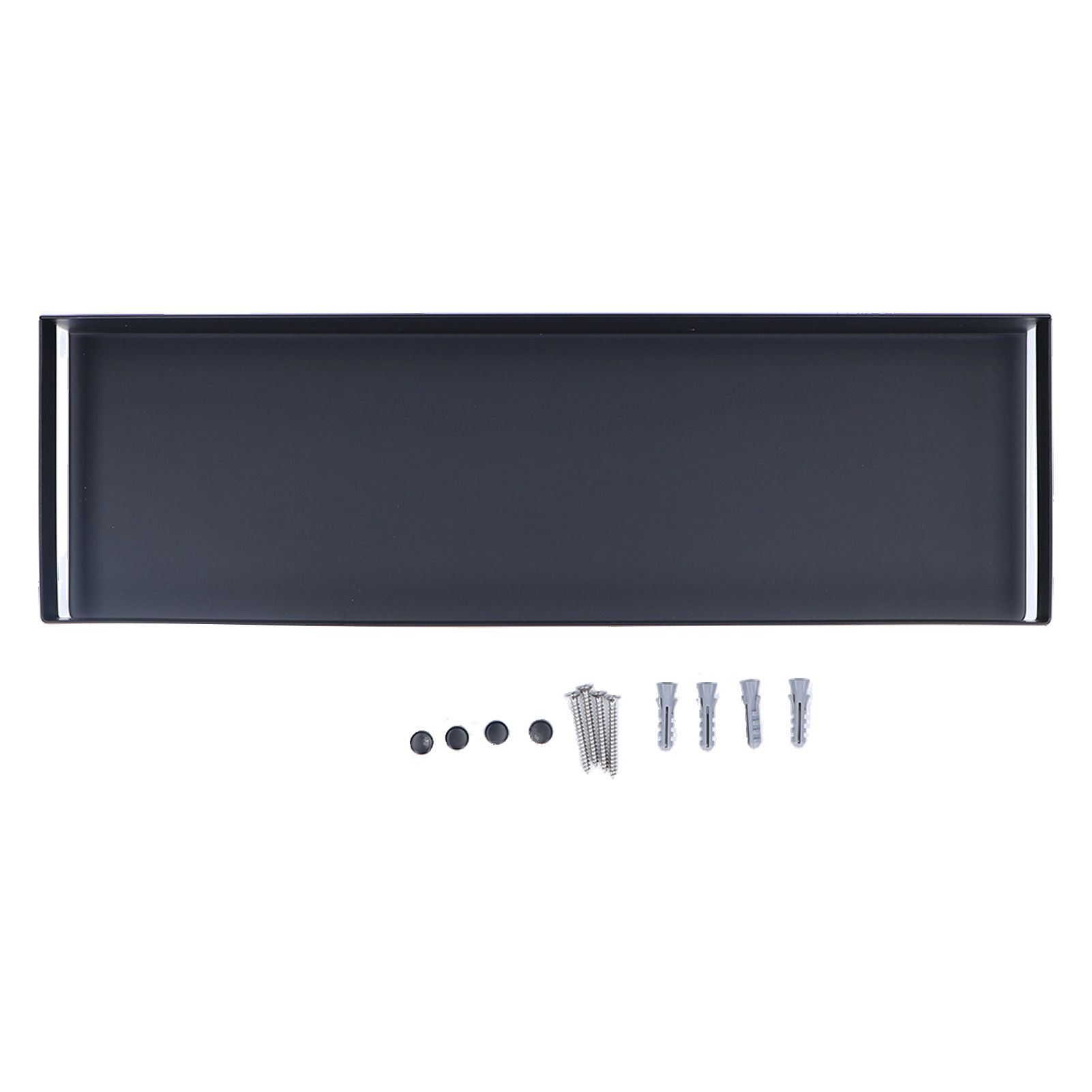 40cm Bathroom Wall Shelf Modern Simple Preservative Stainless Steel Waterproof view 3