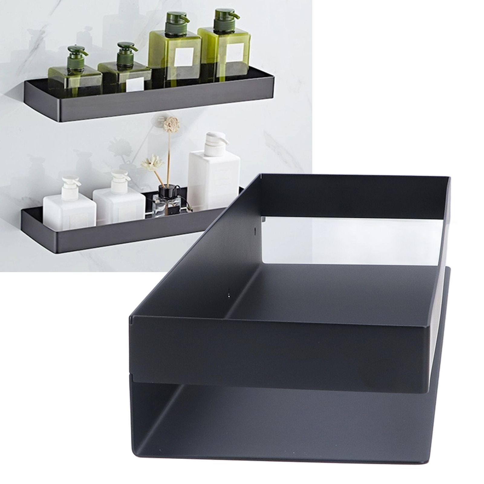 40cm Bathroom Wall Shelf Modern Simple Preservative Stainless Steel Waterproof view 12