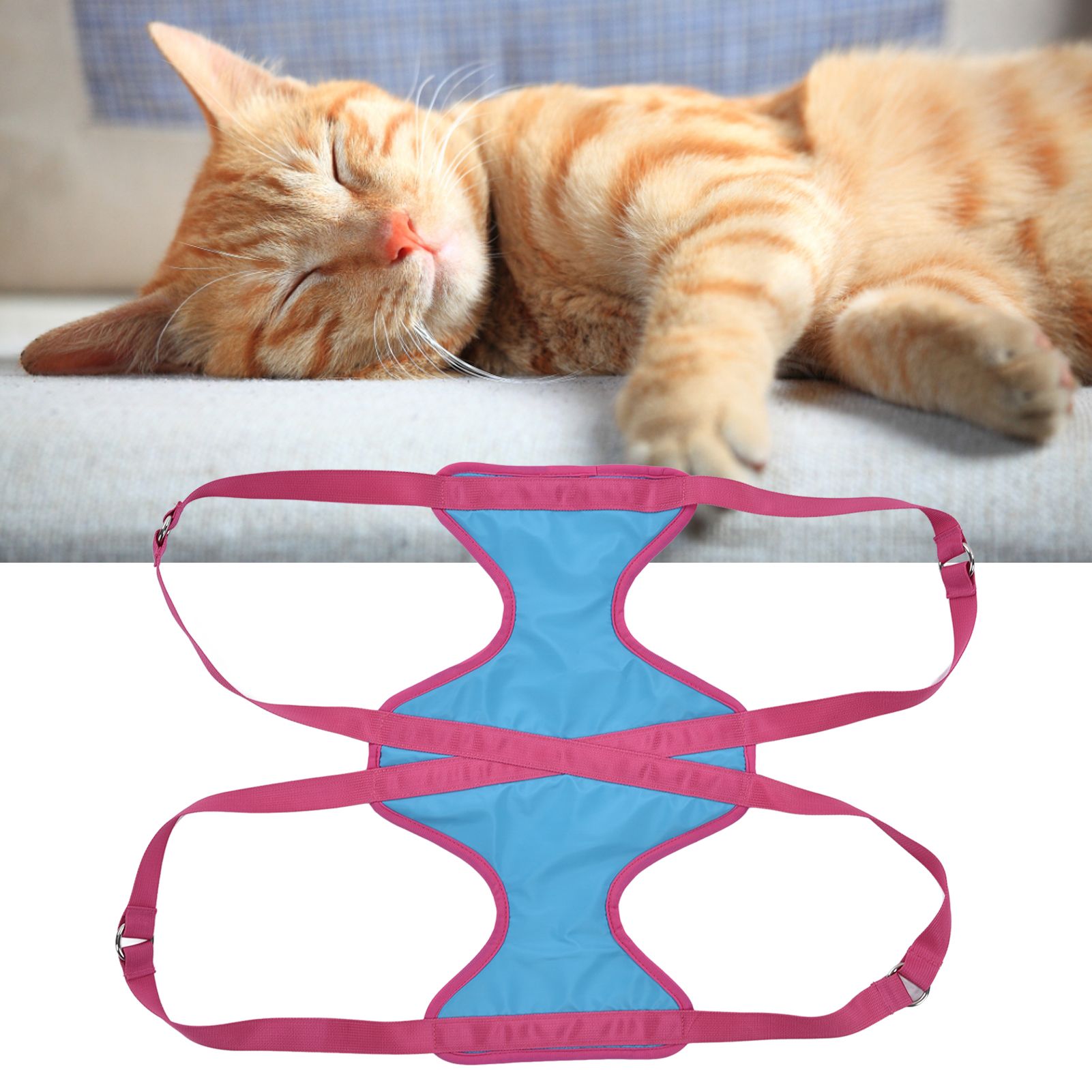 Pet Grooming Sling Comfortable Dog Grooming Sling Hammock for Nail Clipping view 11