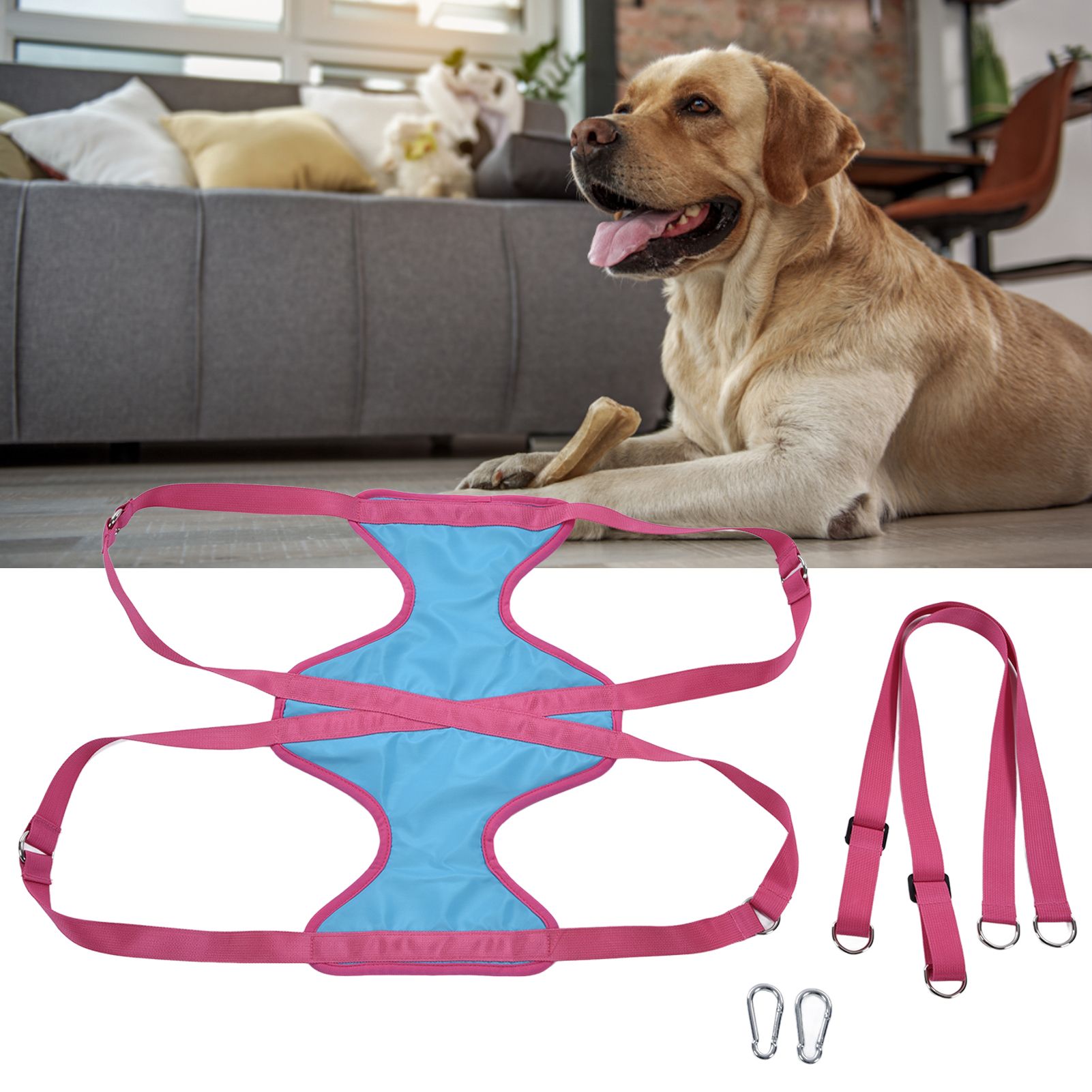 Pet Grooming Sling Comfortable Dog Grooming Sling Hammock for Nail Clipping view 12