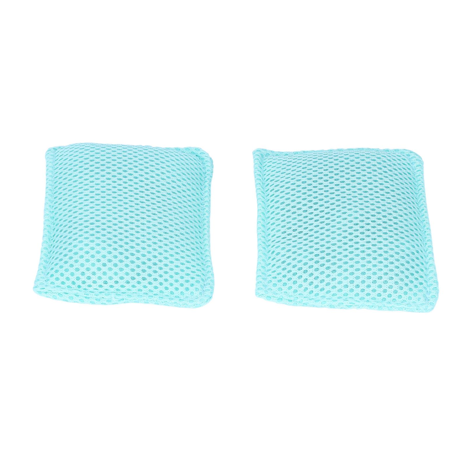 2PCS Dish Scrubber Eco Friendly Reusable Dish Cloth Rag Kitchen Cleaning Tool