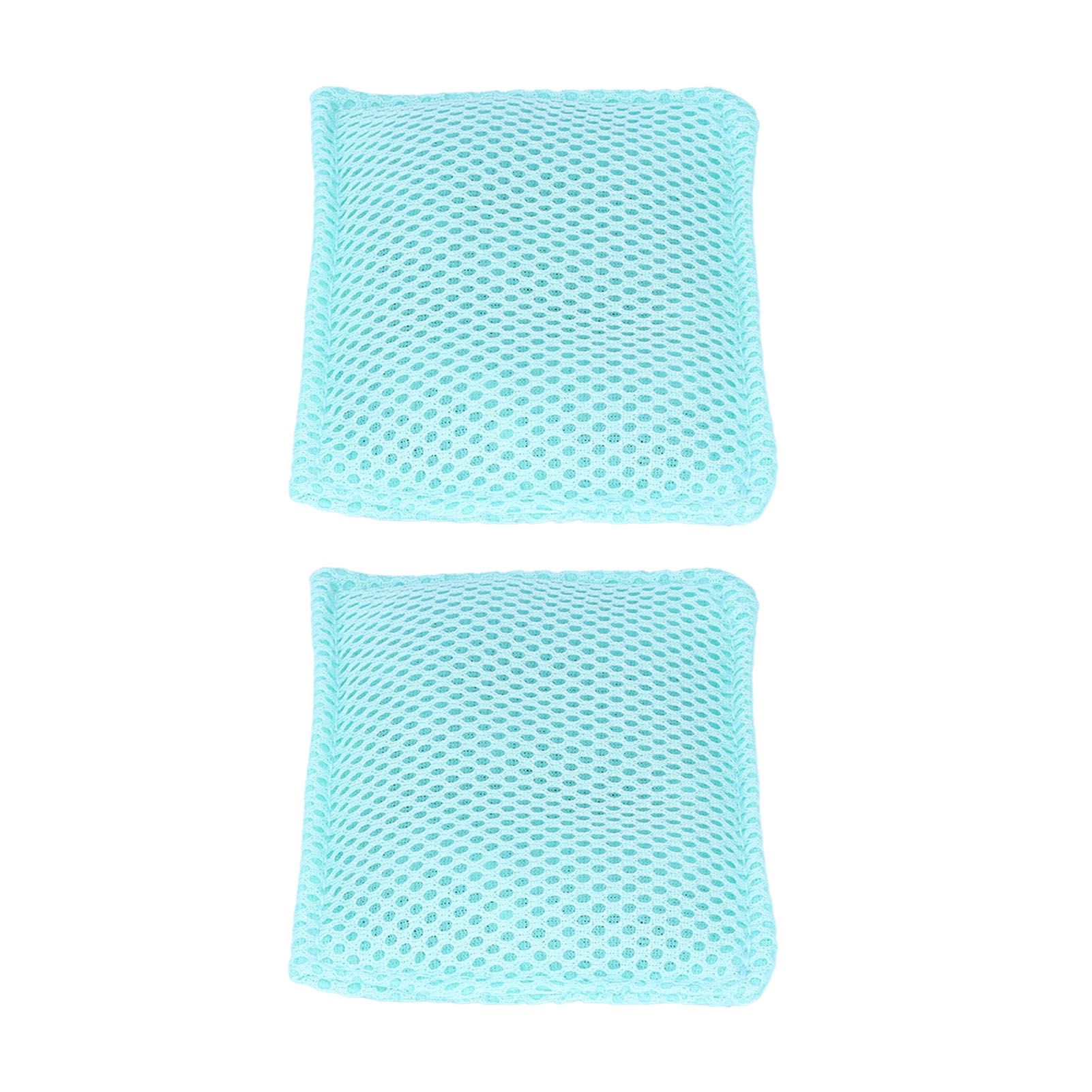 2PCS Dish Scrubber Eco Friendly Reusable Dish Cloth Rag Kitchen Cleaning Tool view 10