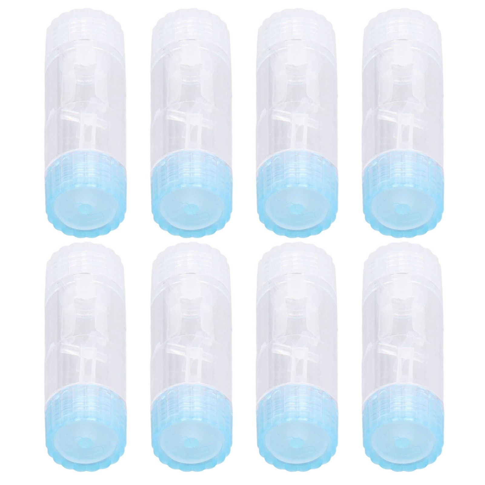 12PCS Contact Lens Case Transparent Portable ABS Contact Lens Box for Teen view 3