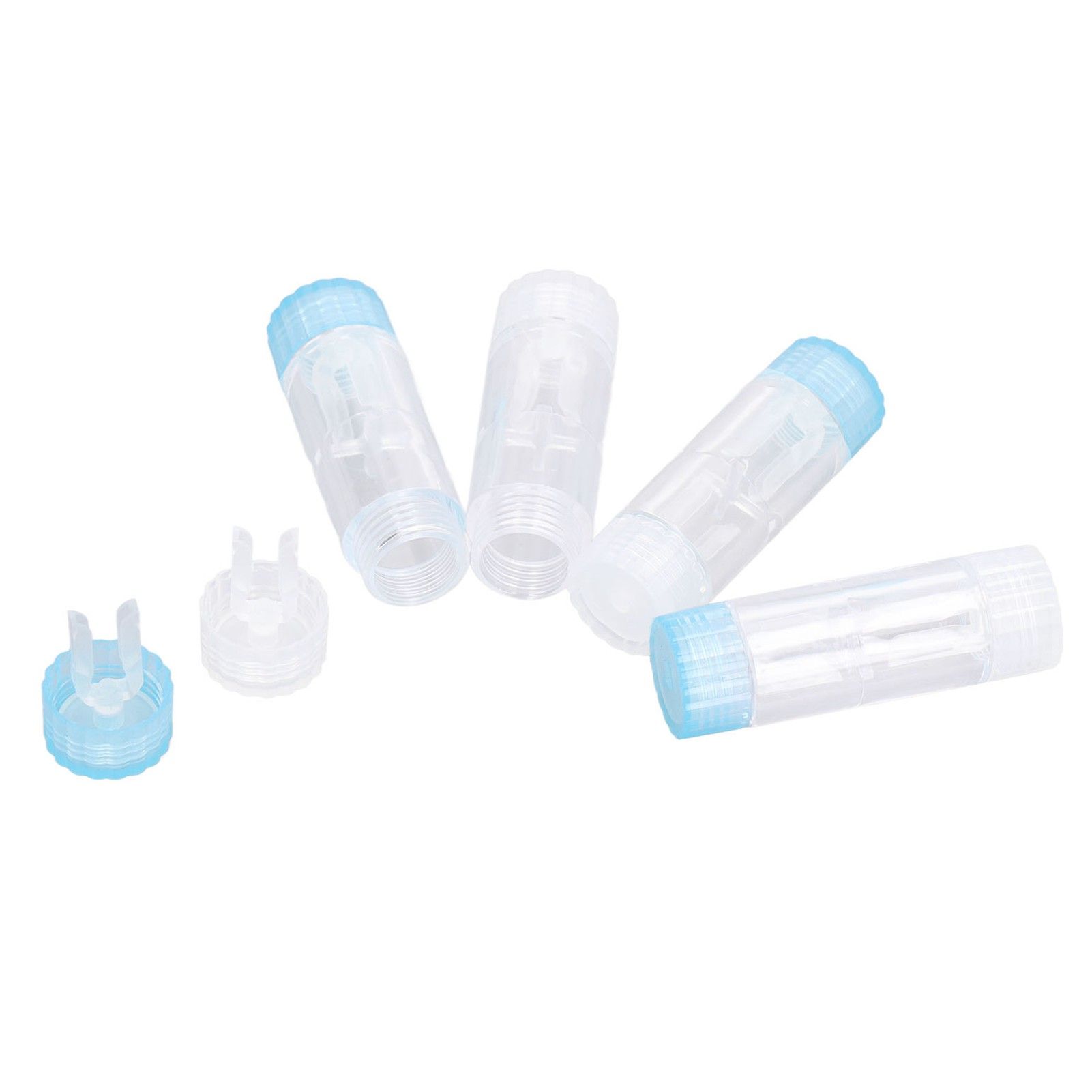 12PCS Contact Lens Case Transparent Portable ABS Contact Lens Box for Teen view 8