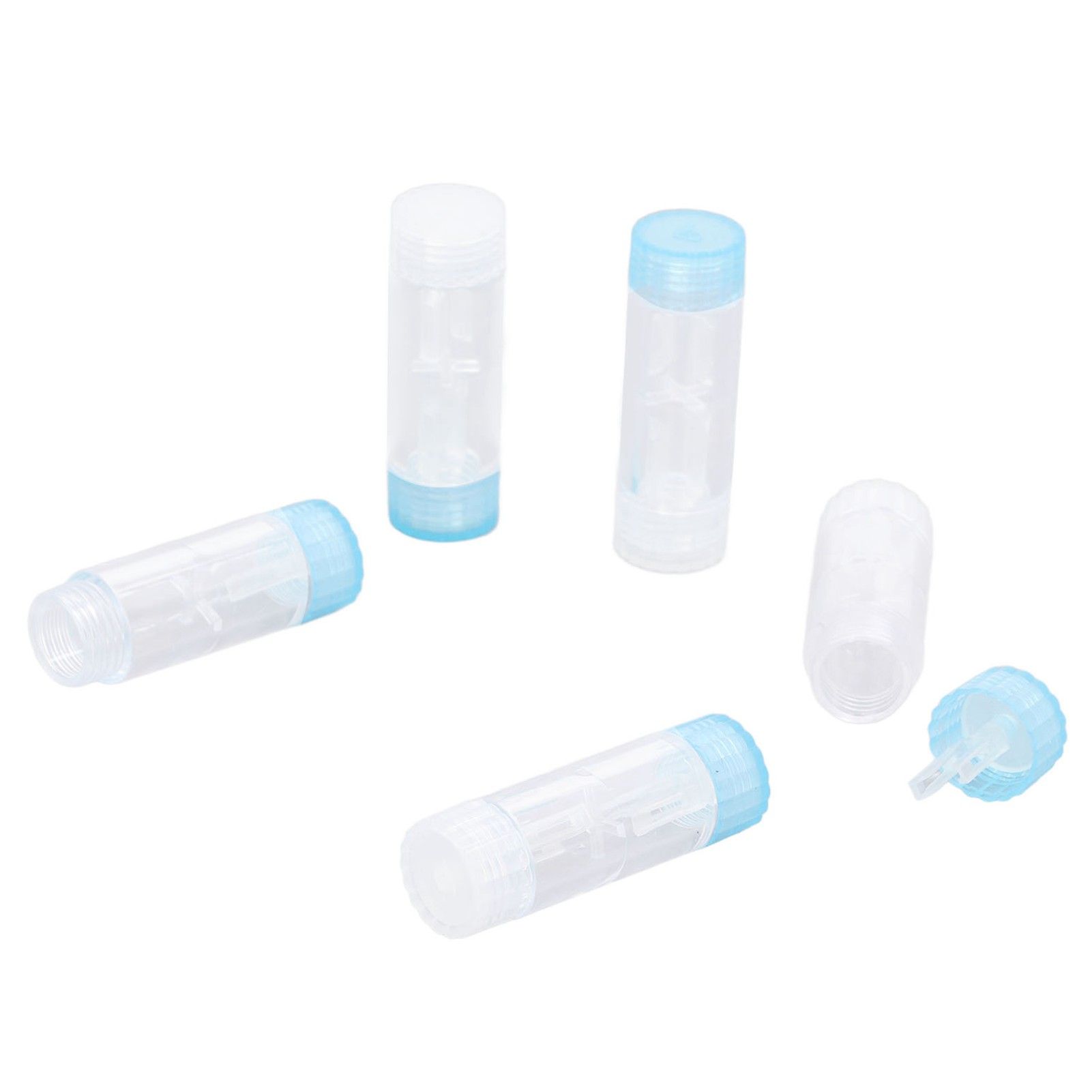12PCS Contact Lens Case Transparent Portable ABS Contact Lens Box for Teen view 10