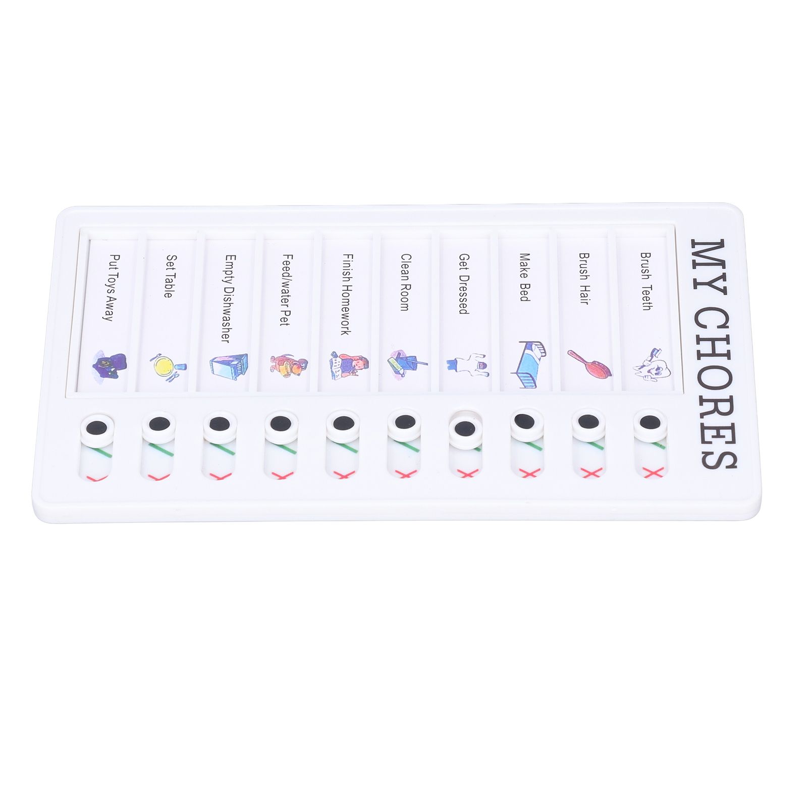 Chore Chart Memo Boards Portable Detachable Message Board Feel Comfortable PVC view 2