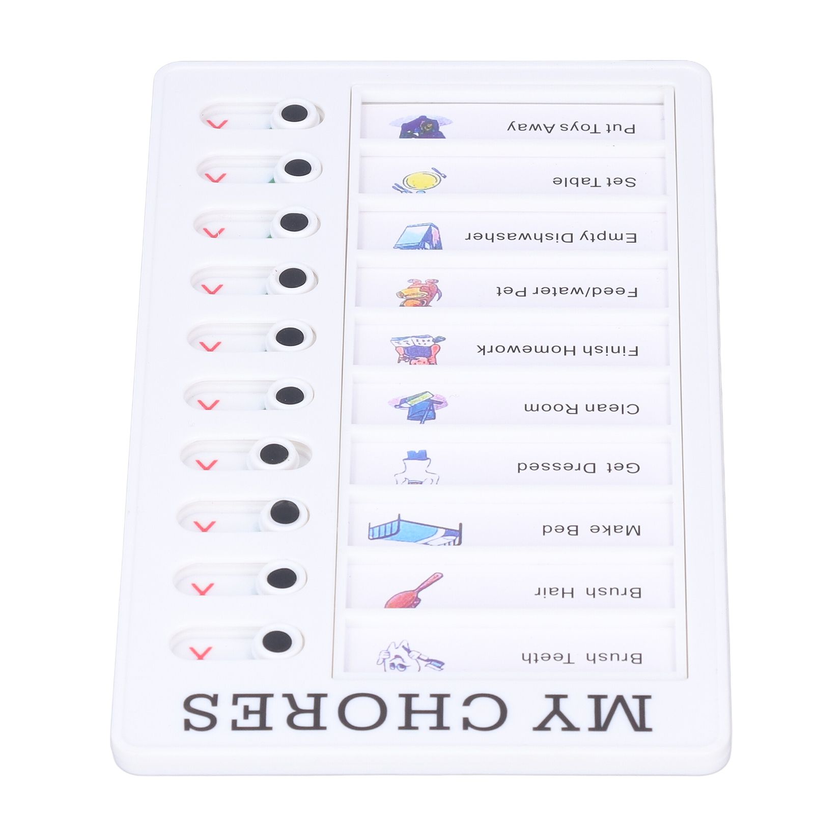 Chore Chart Memo Boards Portable Detachable Message Board Feel Comfortable PVC view 9