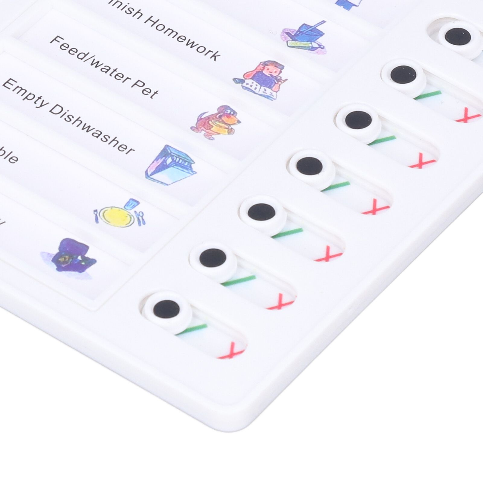 Chore Chart Memo Boards Portable Detachable Message Board Feel Comfortable PVC view 13