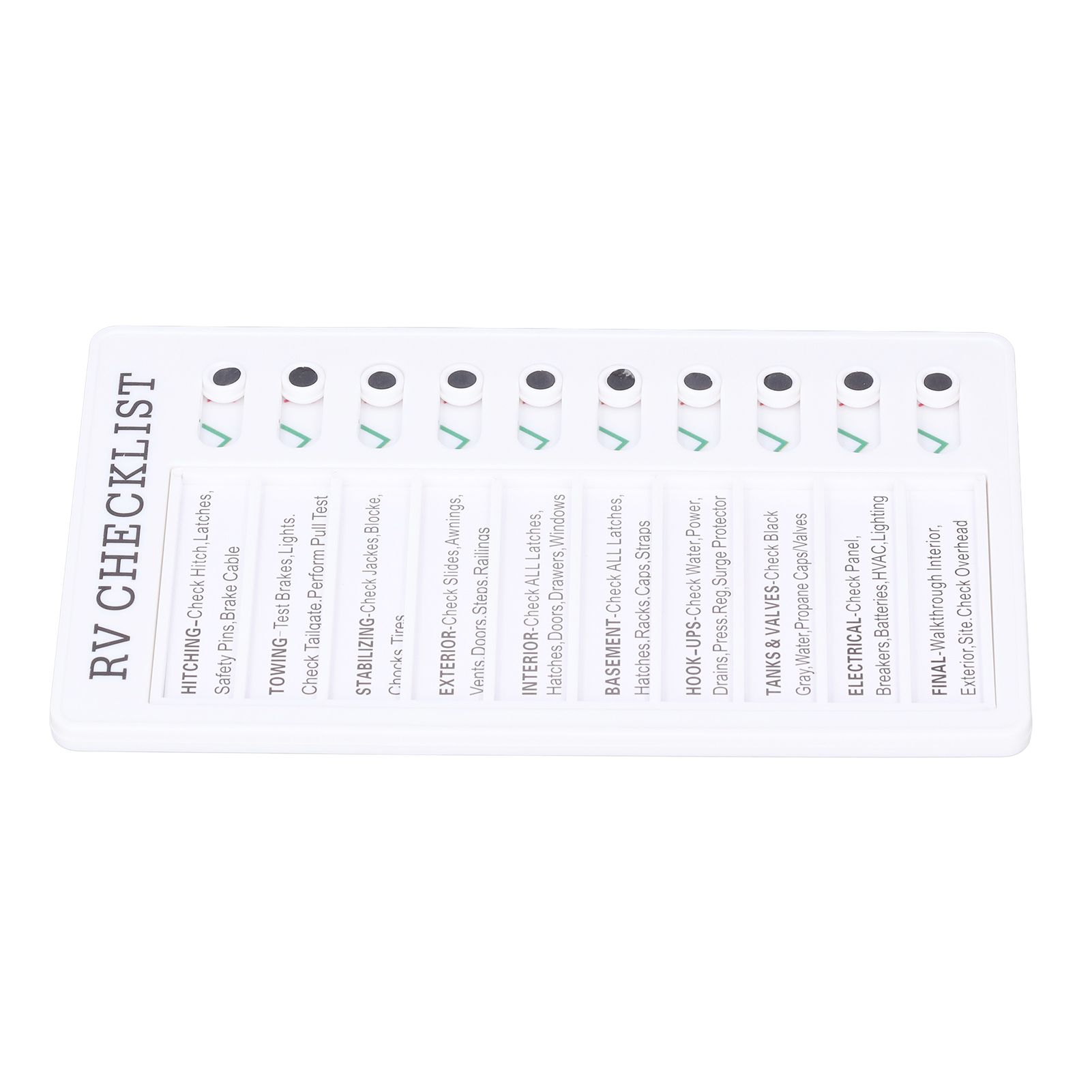 Chore Chart Memo Boards Portable Detachable Message Board Feel Comfortable PVC view 2
