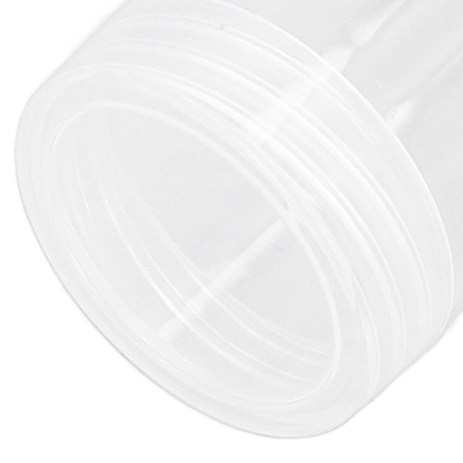 Round Clear Coin Tube Plastic Coin Storage Tubes with Cushion Sponge for 25mm view 15
