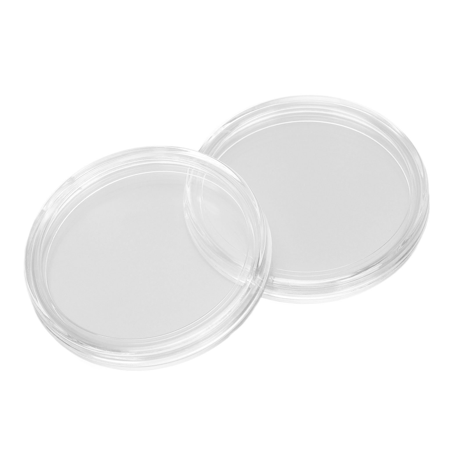 Clear Coin Storage Box 60 Pieces 41mm Coin Capsules Coin Collection Container view 14