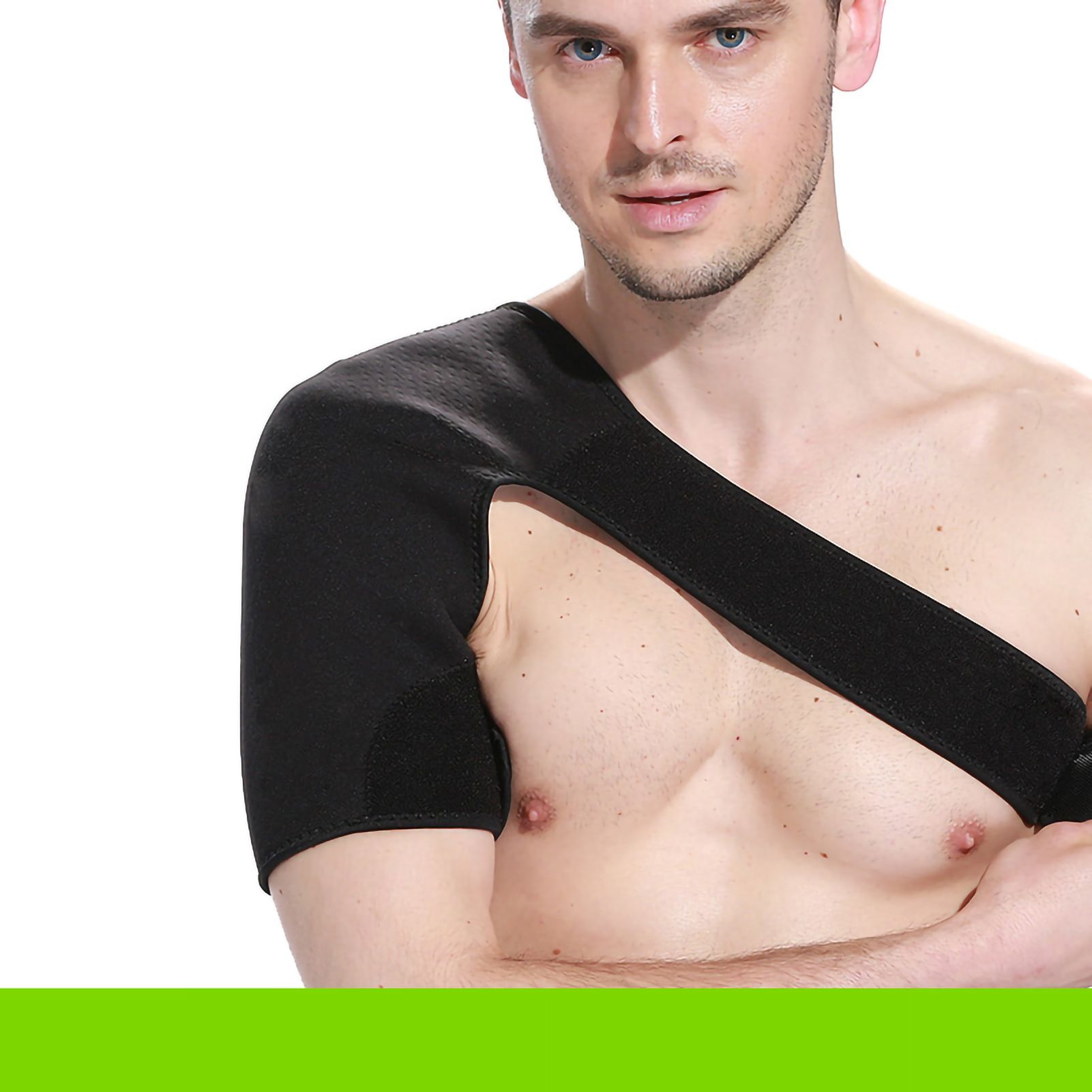Right Shoulder Brace Adjustable Shoulder Support for Men Women Pain Relief view 3